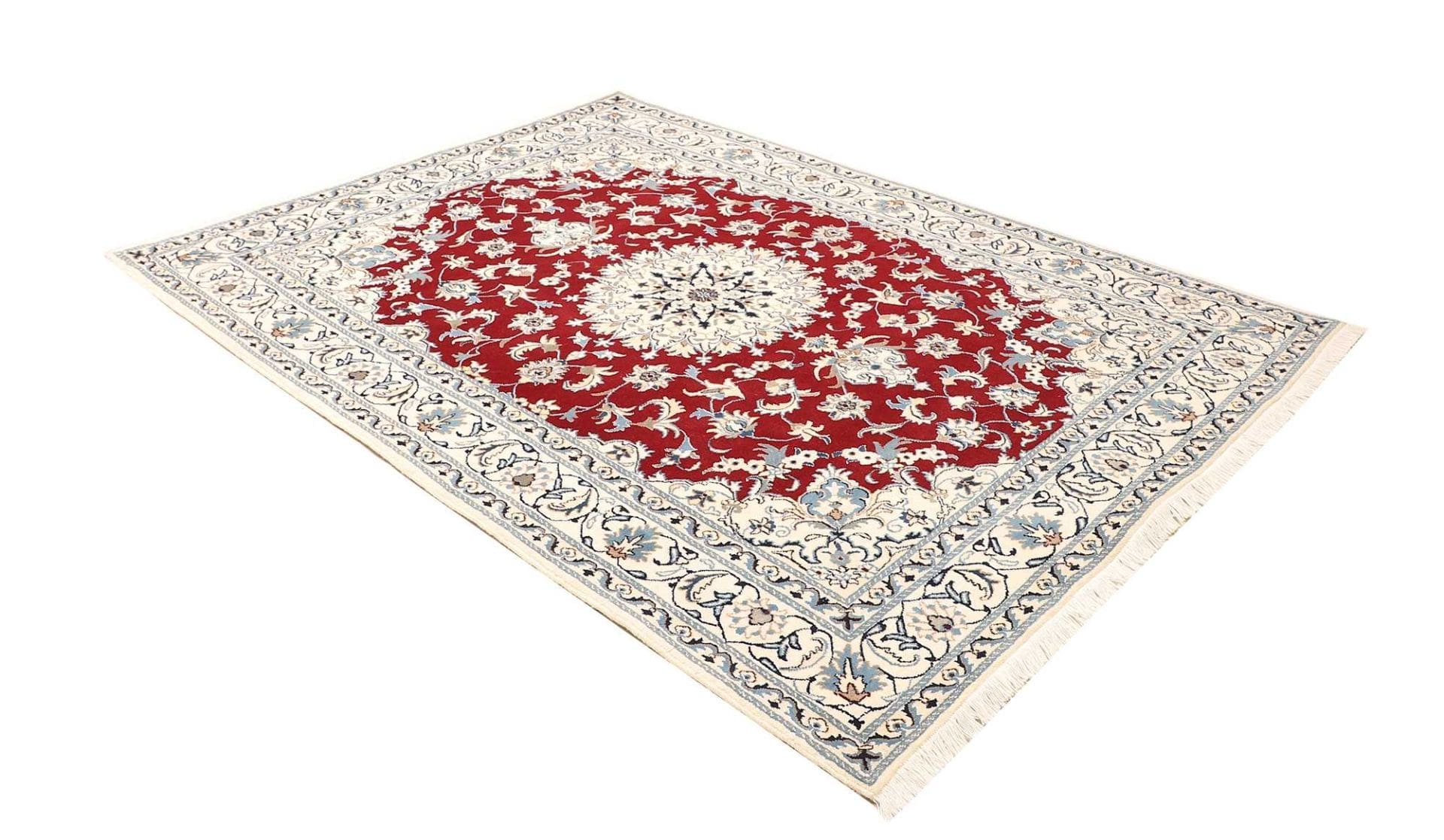 Handgeknüpfter Nain Perserteppich, 173 × 240 cm, Wolle