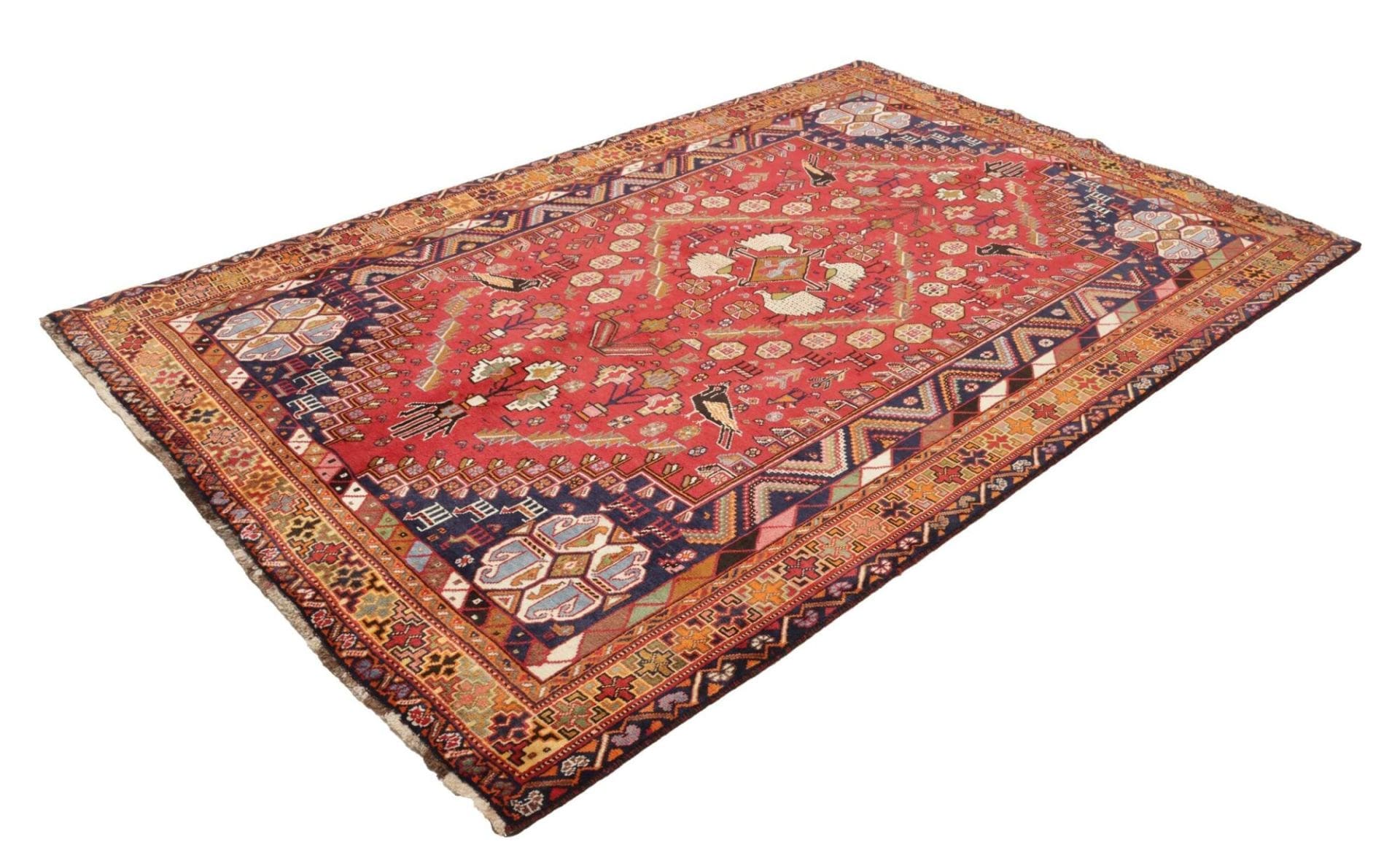 Qashqai Perserteppich 171 × 255 cm aus Wolle, handgeknüpft