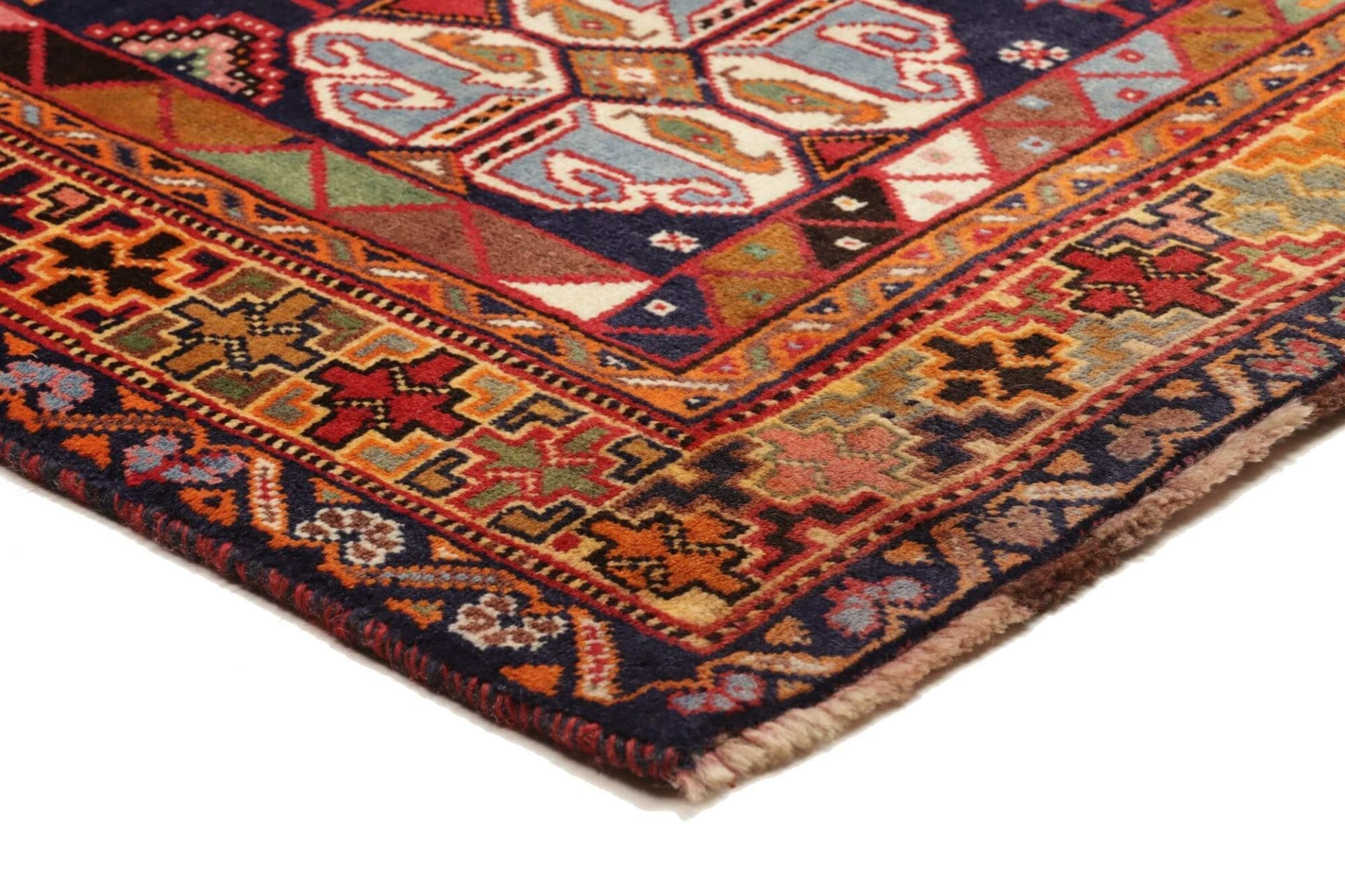 Qashqai Perserteppich 171 × 255 cm aus Wolle, handgeknüpft