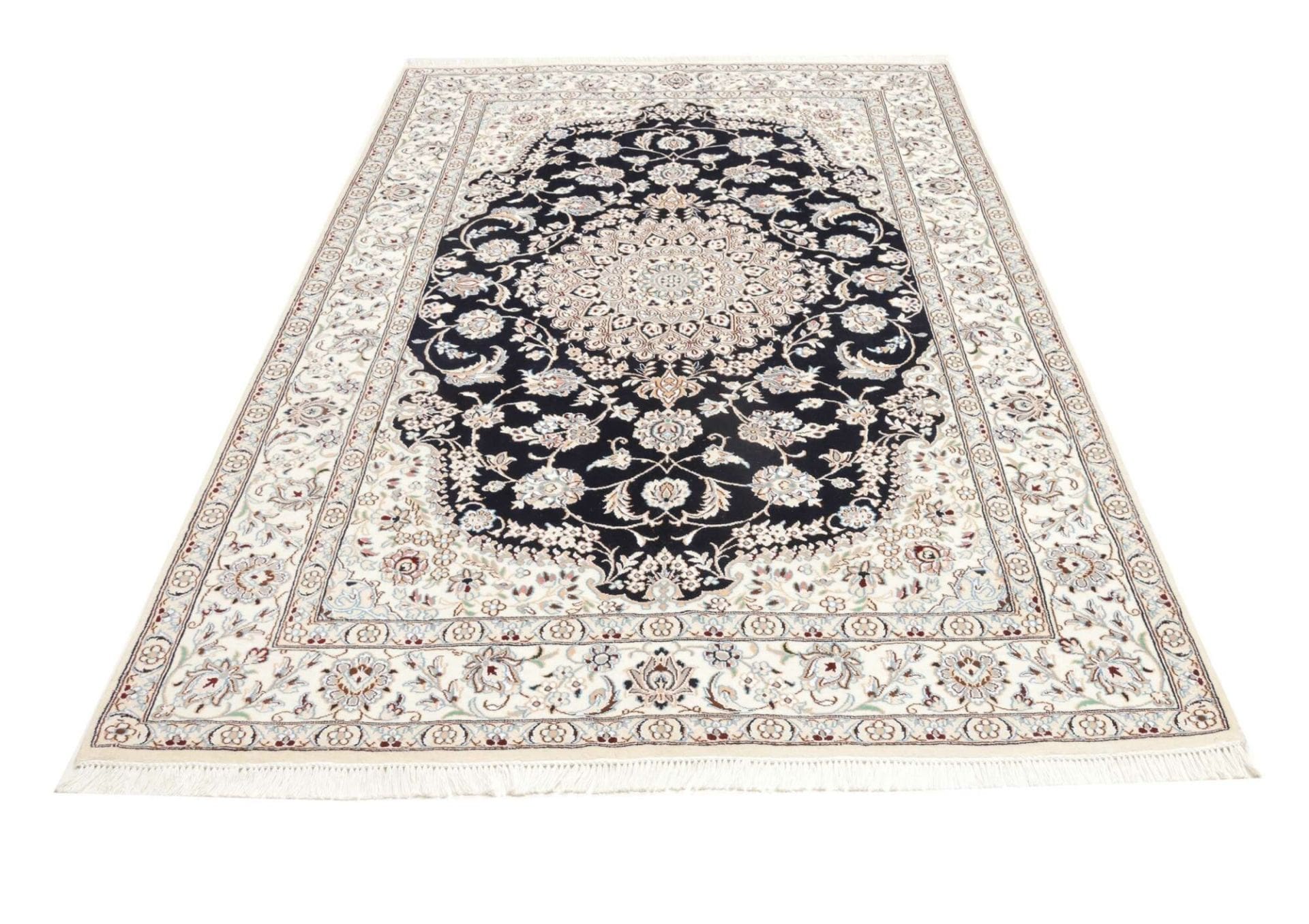 Nain Perserteppich 157 × 244 cm aus Wolle, handgeknüpft