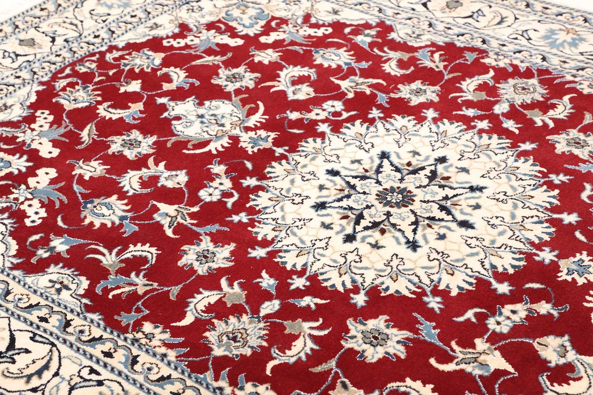 Handgeknüpfter Nain Perserteppich, 170 × 240 cm, Wolle