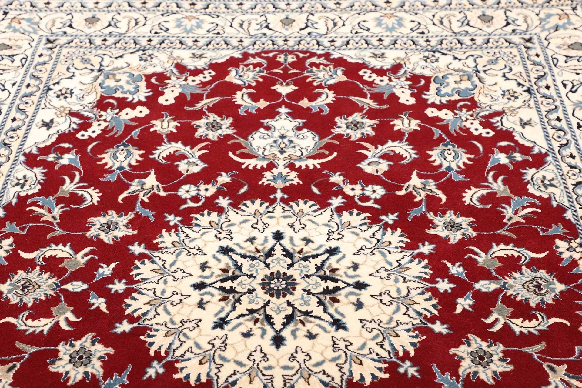 Handgeknüpfter Nain Perserteppich, 170 × 240 cm, Wolle