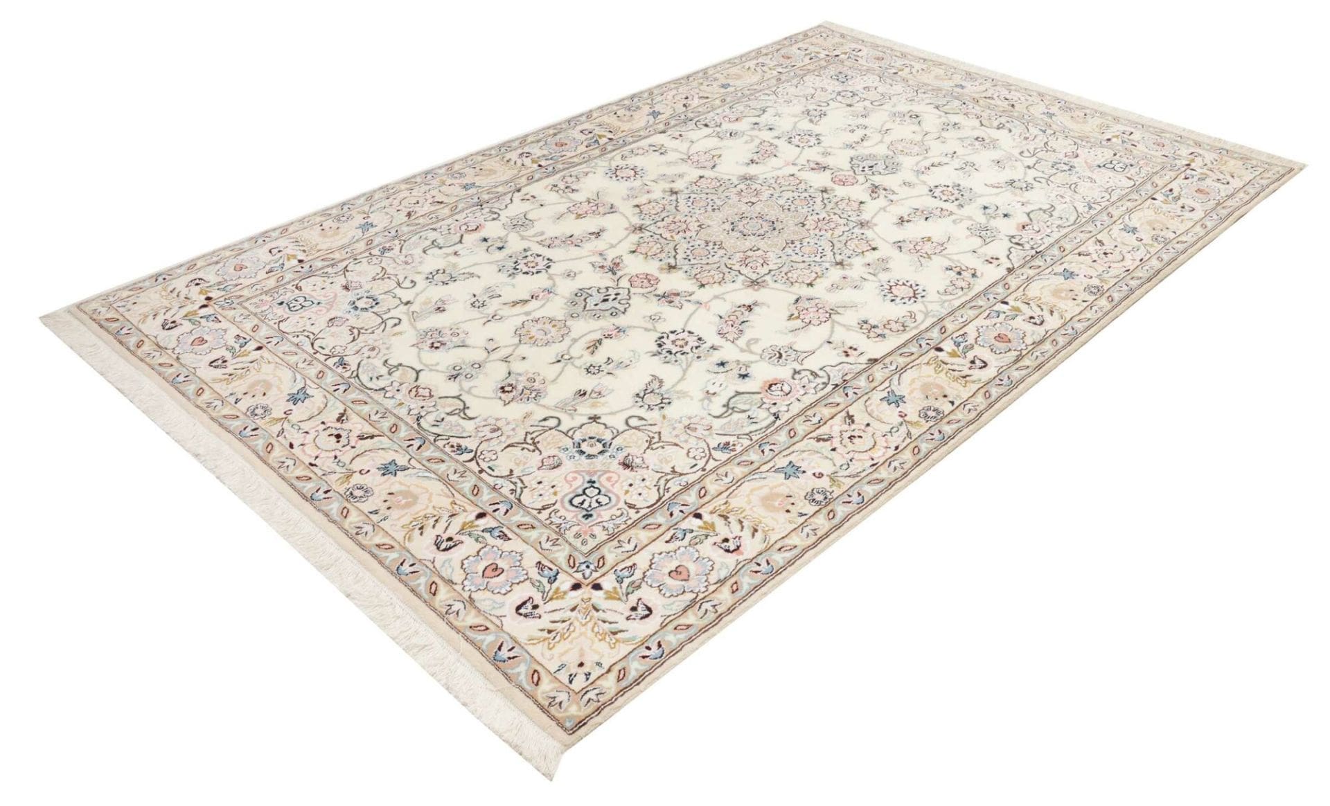 Handgeknüpfter Nain Perserteppich 168 × 255 cm