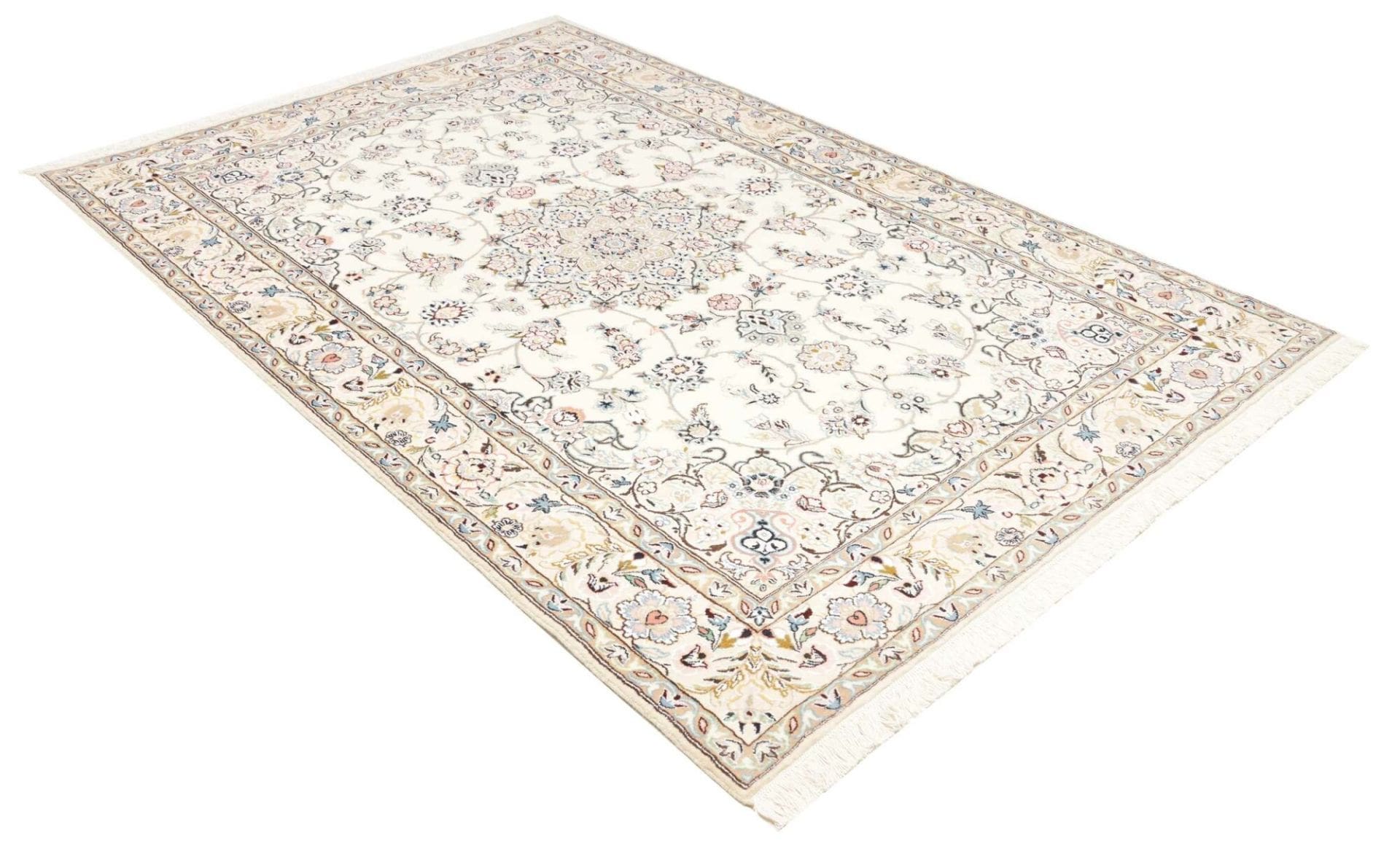 Handgeknüpfter Nain Perserteppich 168 × 255 cm