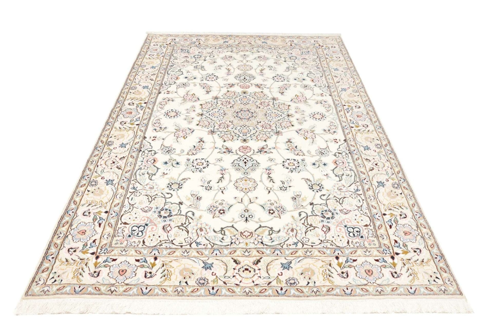 Handgeknüpfter Nain Perserteppich 168 × 255 cm