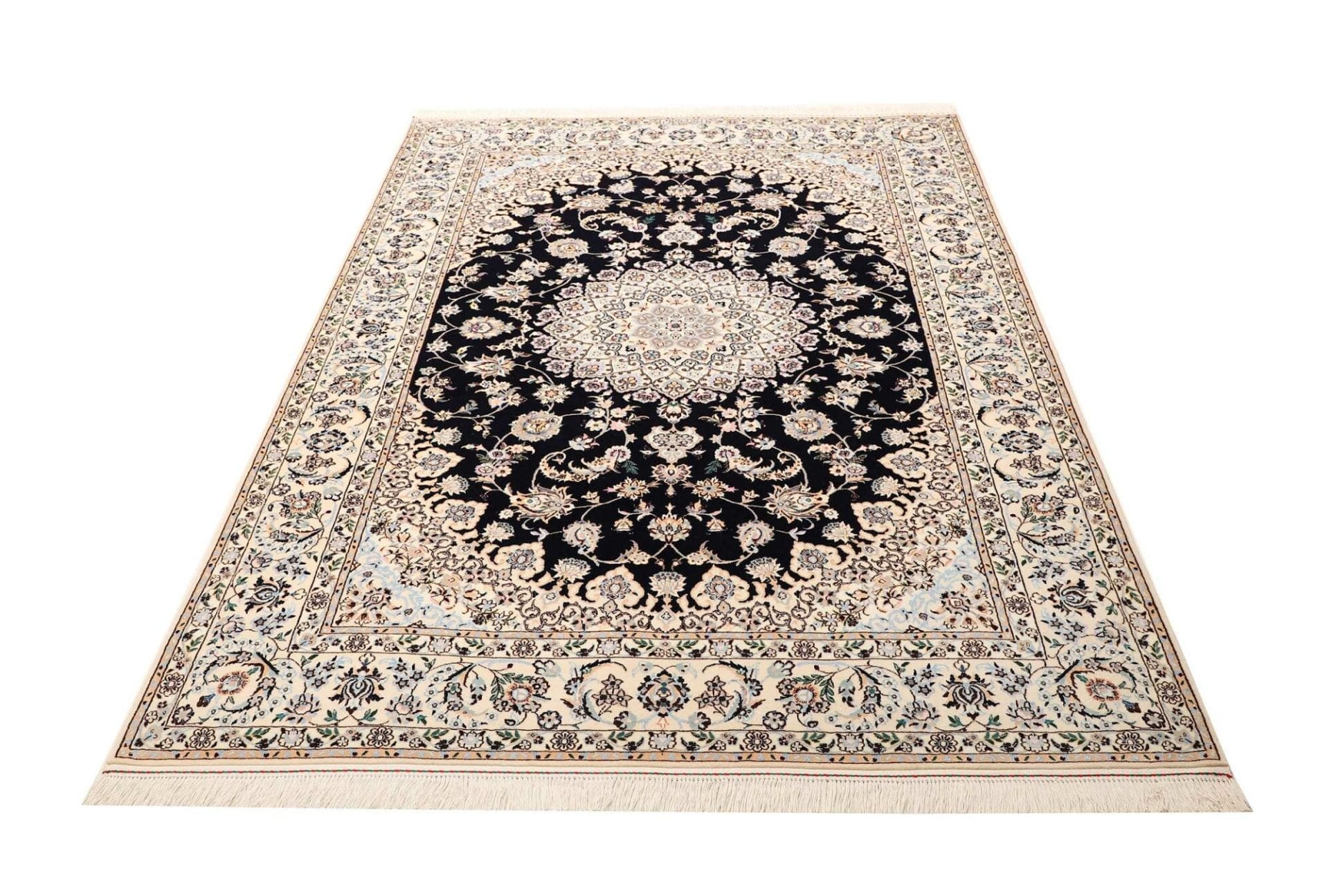 Nain Perserteppich aus Iran, 161 × 231 cm