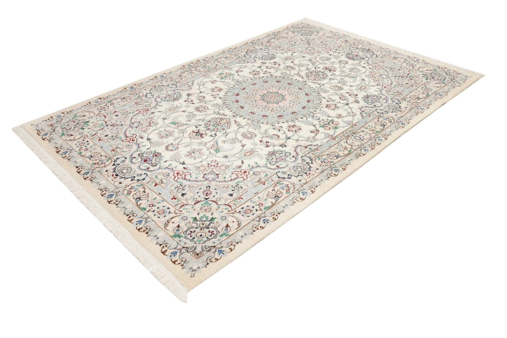 Handgeknüpfter Nain Perserteppich 161 × 245 cm