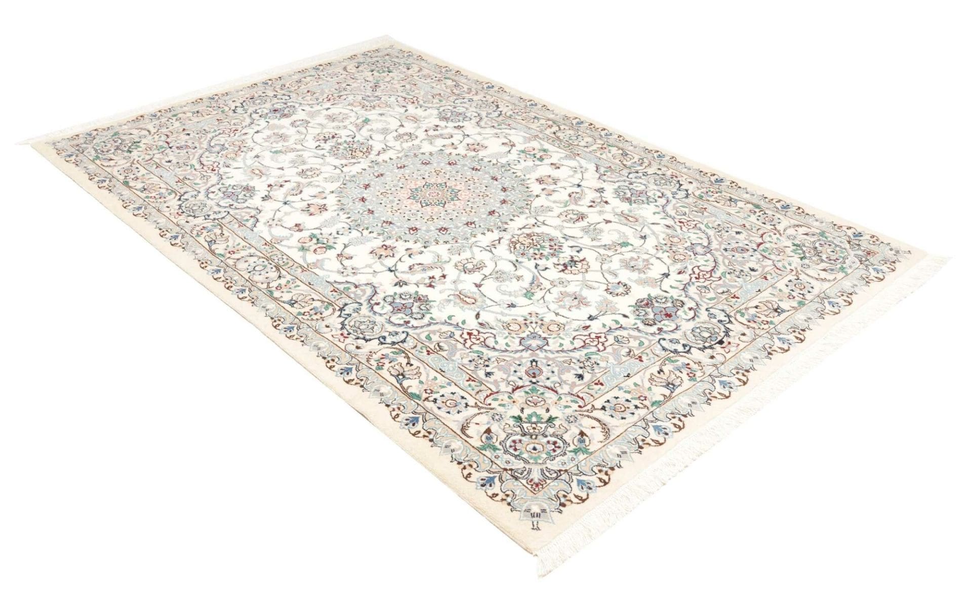 Handgeknüpfter Nain Perserteppich 161 × 245 cm