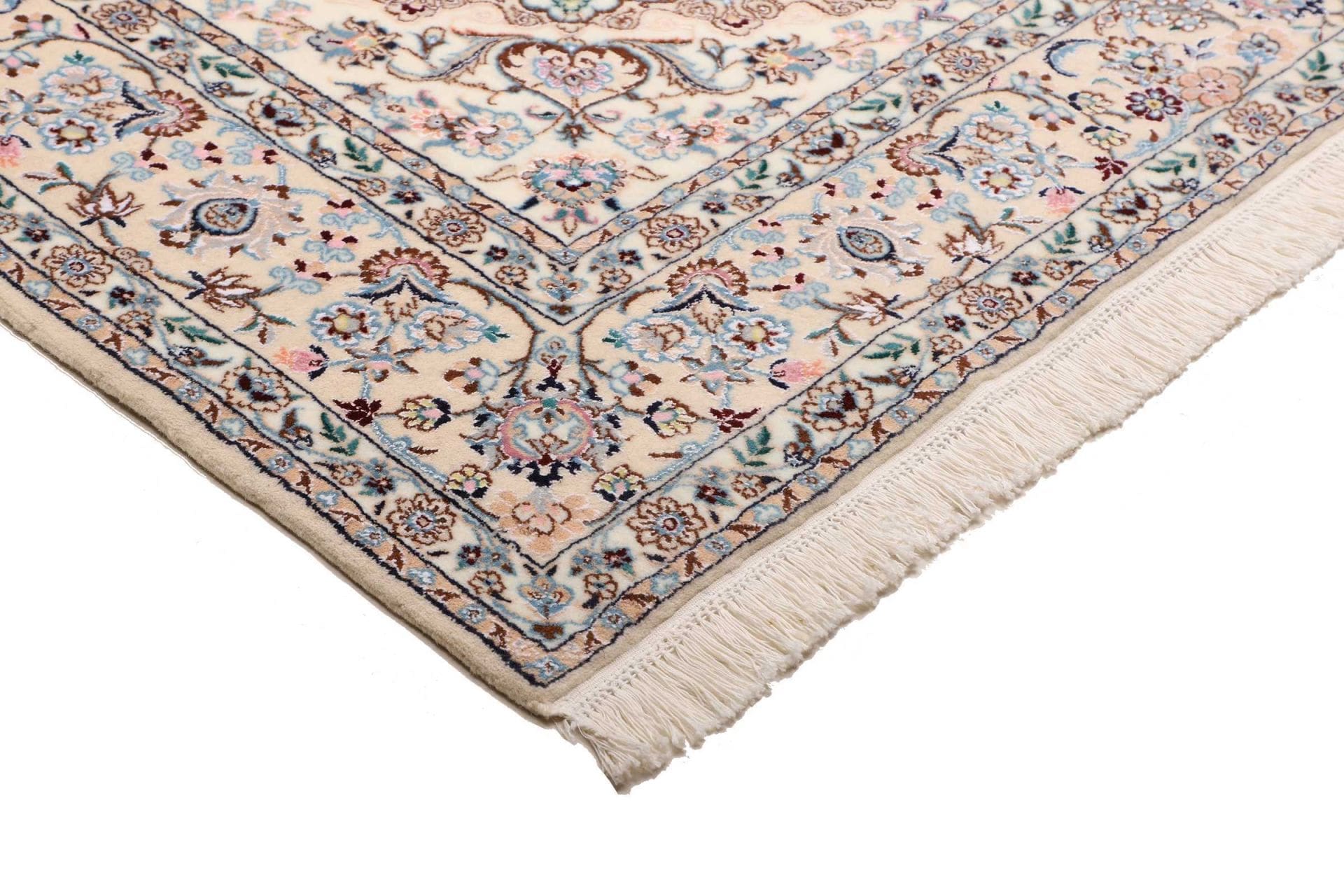 nain-teppich-173-x-242cm-florales-muster-handgeknupft-4 Handgeknüpfter Nain Perserteppich 173 × 242 cm