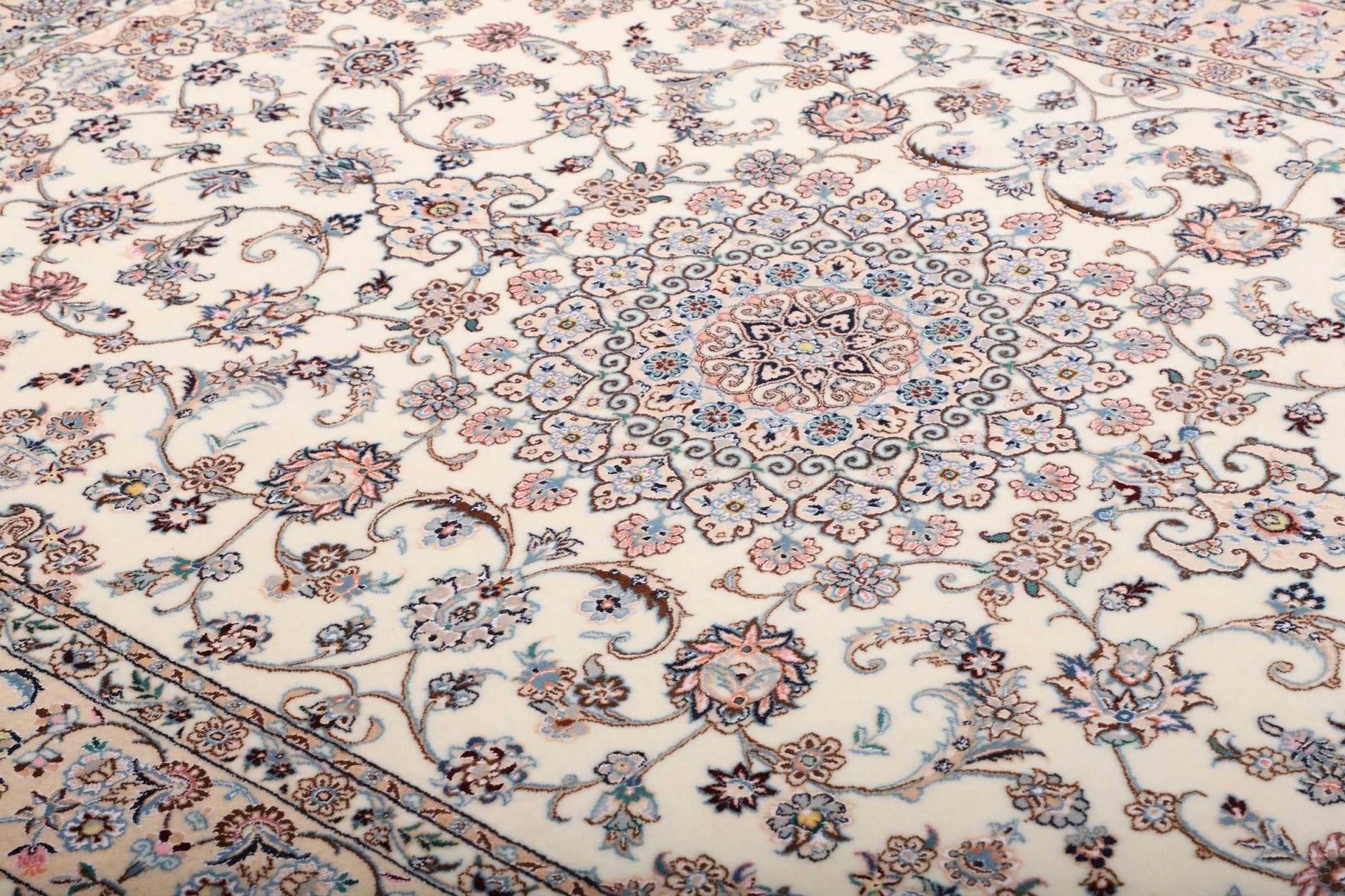 nain-teppich-173-x-242cm-florales-muster-handgeknupft-6 Handgeknüpfter Nain Perserteppich 173 × 242 cm