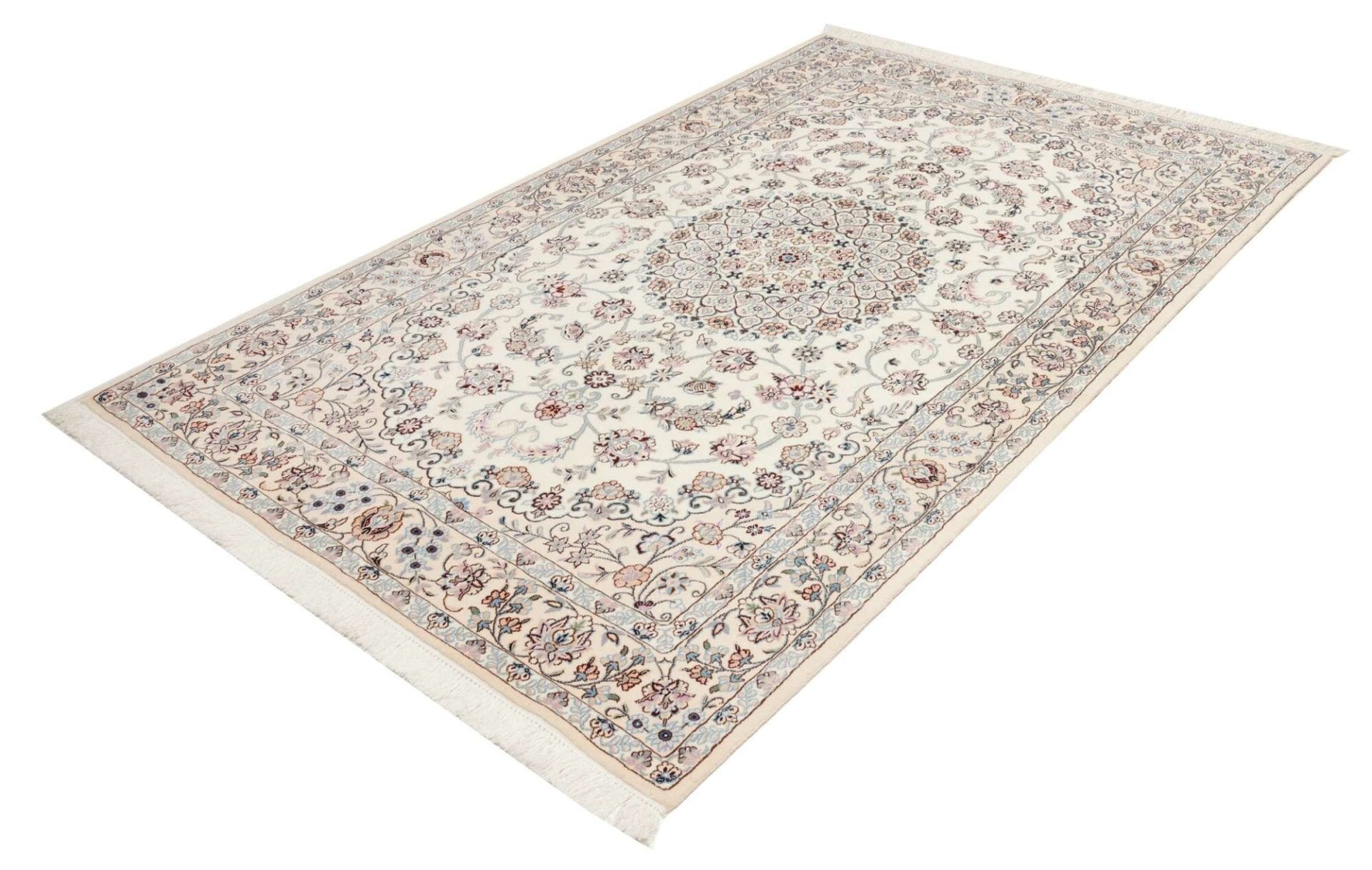 Nain Perserteppich 153 × 242 cm aus Wolle, handgeknüpft