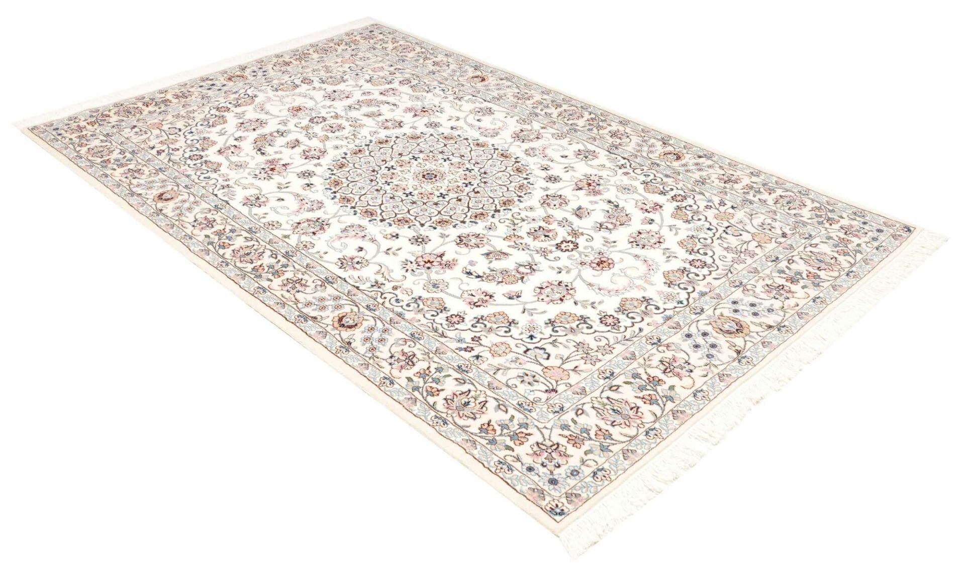 Nain Perserteppich 153 × 242 cm aus Wolle, handgeknüpft