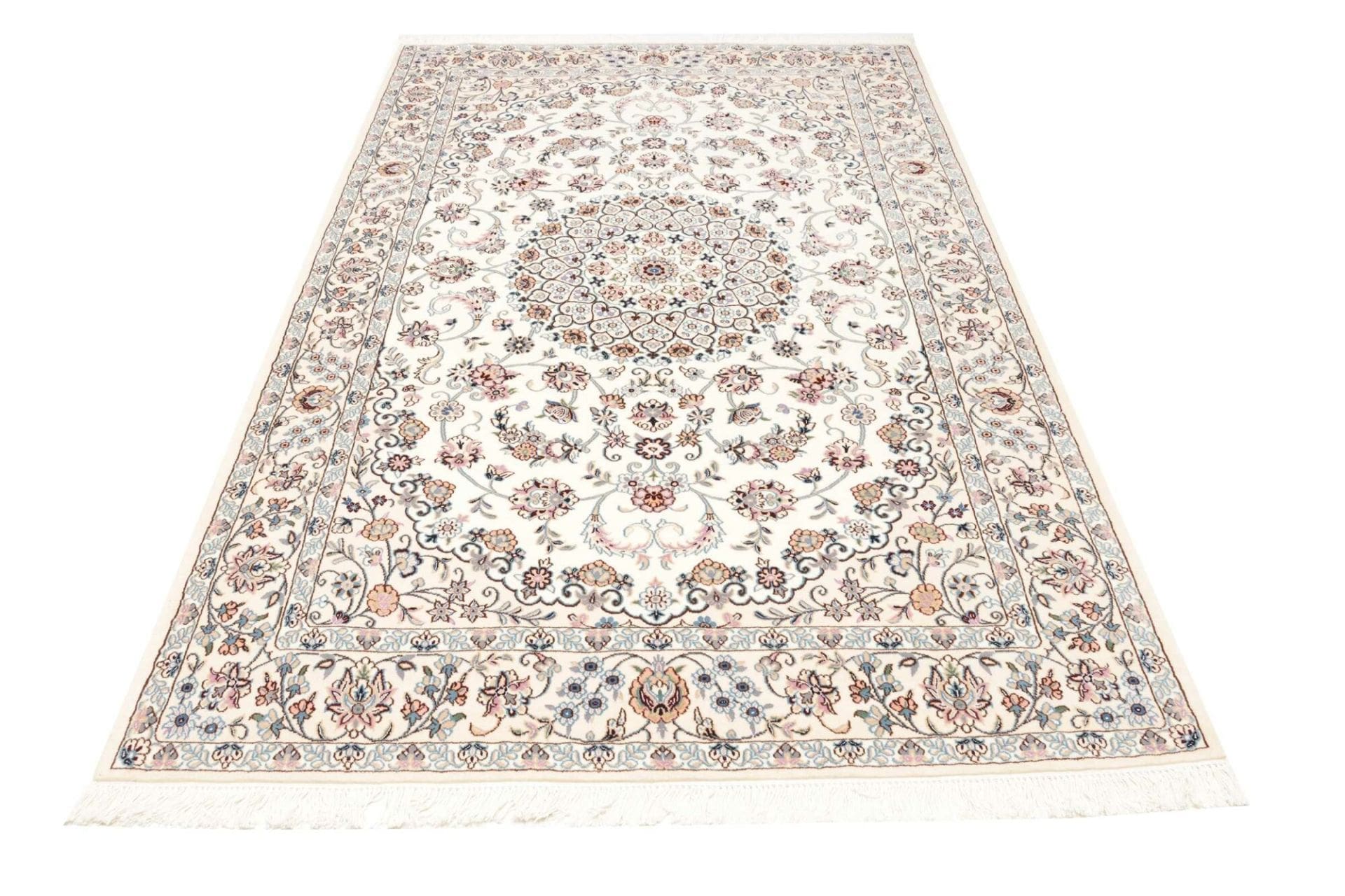 Nain Perserteppich 153 × 242 cm aus Wolle, handgeknüpft