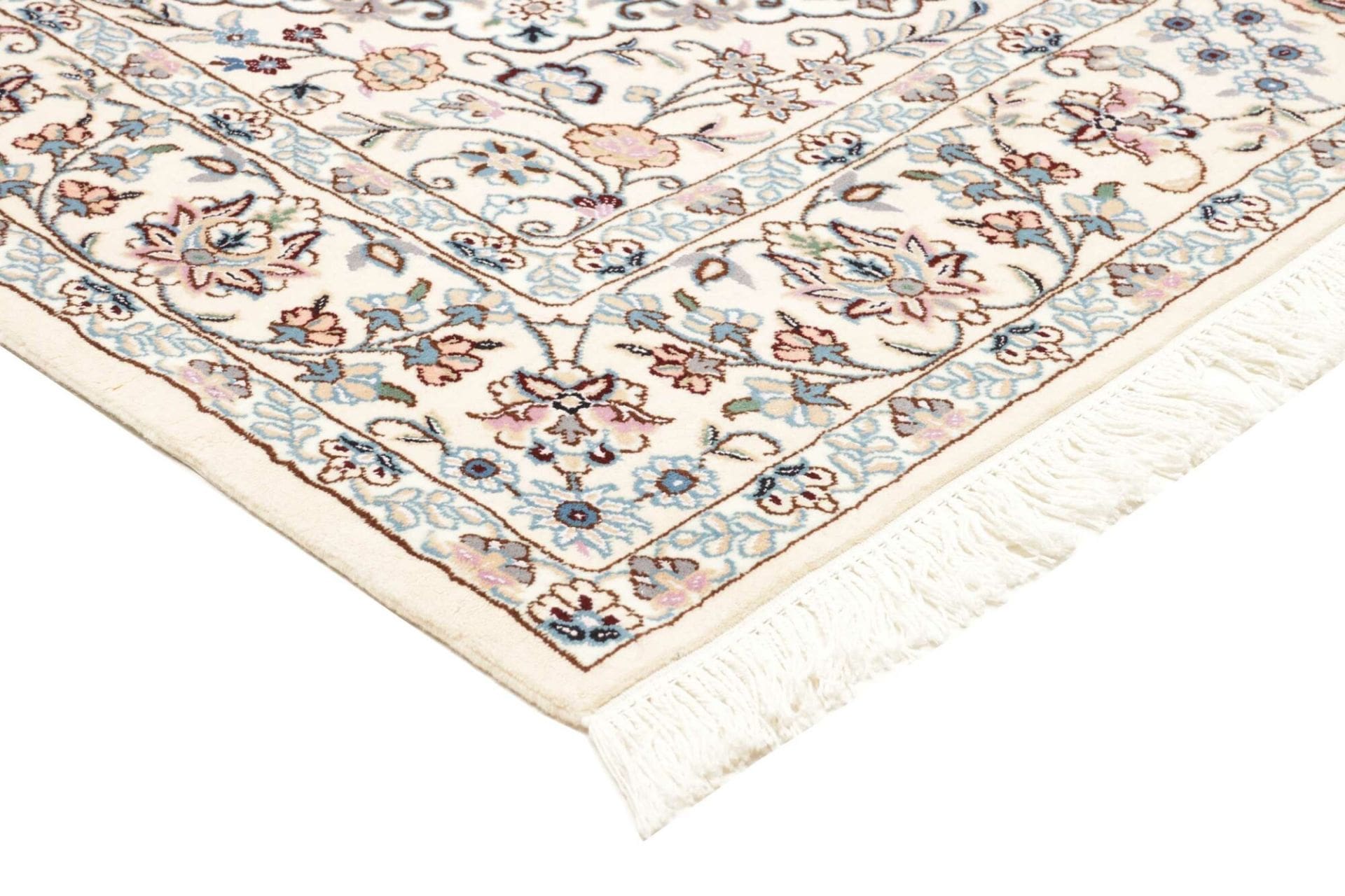 Nain Perserteppich 153 × 242 cm aus Wolle, handgeknüpft