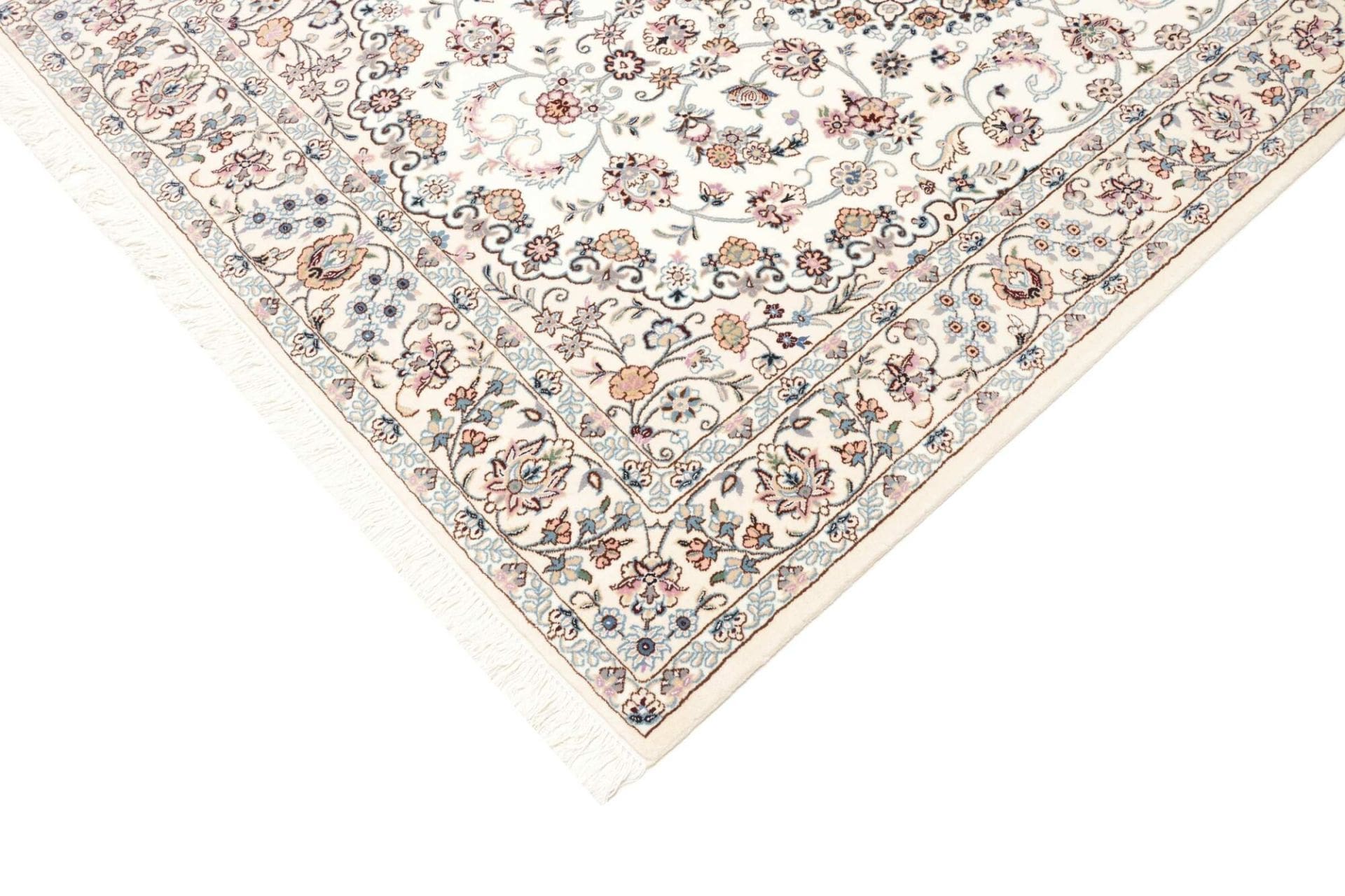 Nain Perserteppich 153 × 242 cm aus Wolle, handgeknüpft