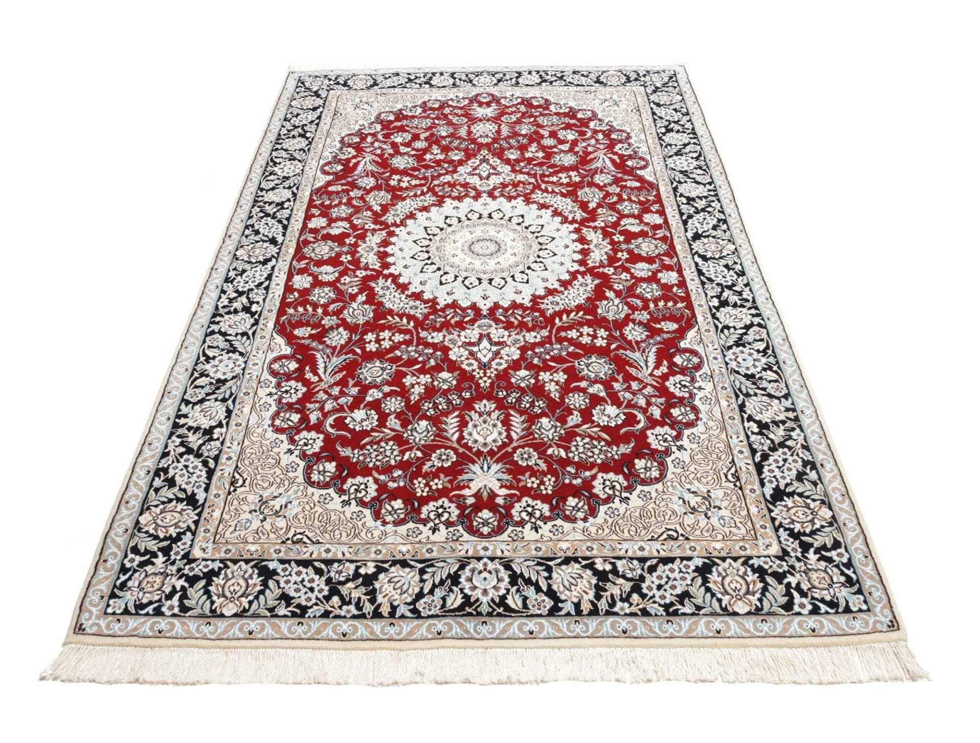 Handgeknüpfter Nain Perserteppich 150 × 246 cm