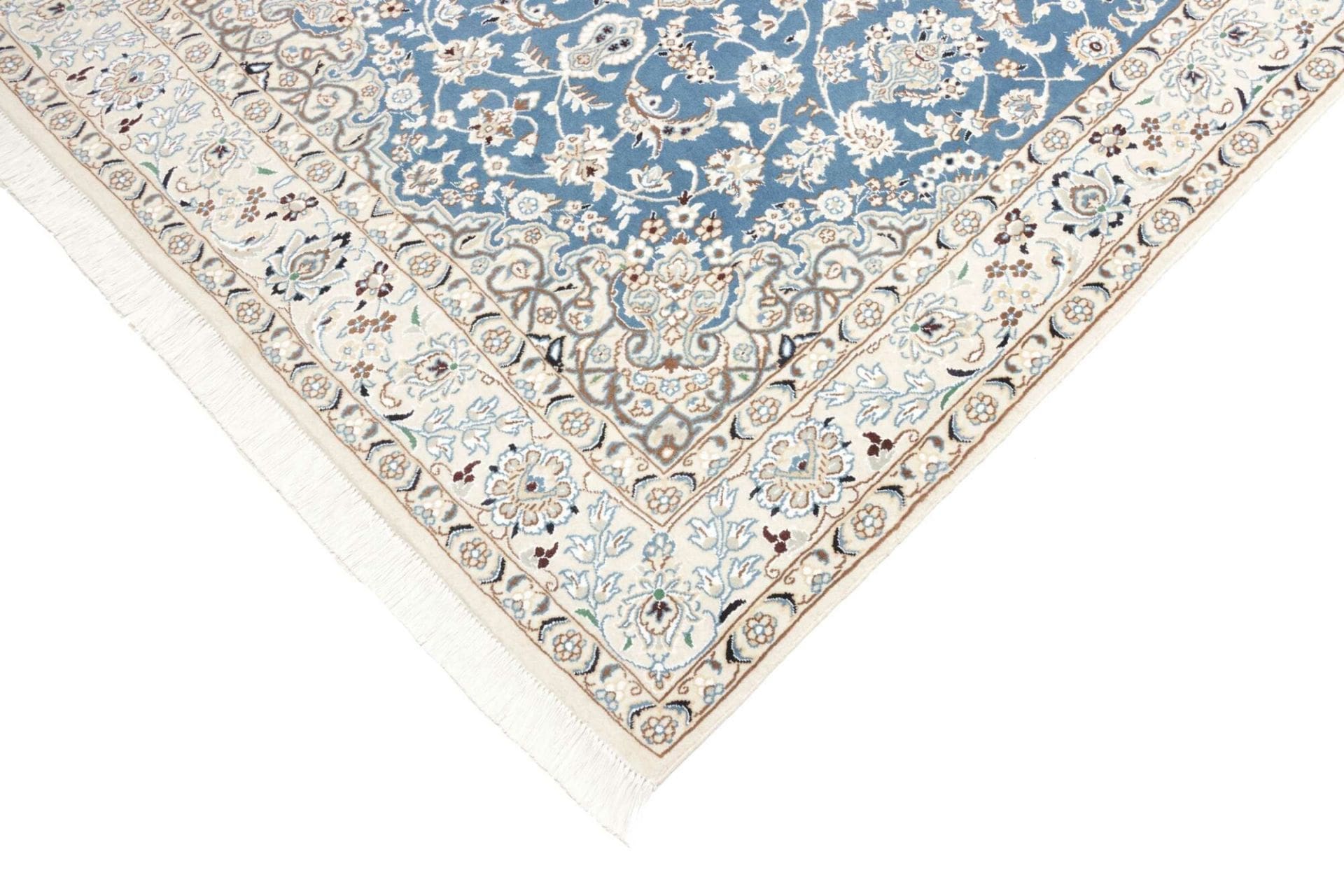 Nain Perserteppich 146 × 238 cm aus Wolle, handgeknüpft