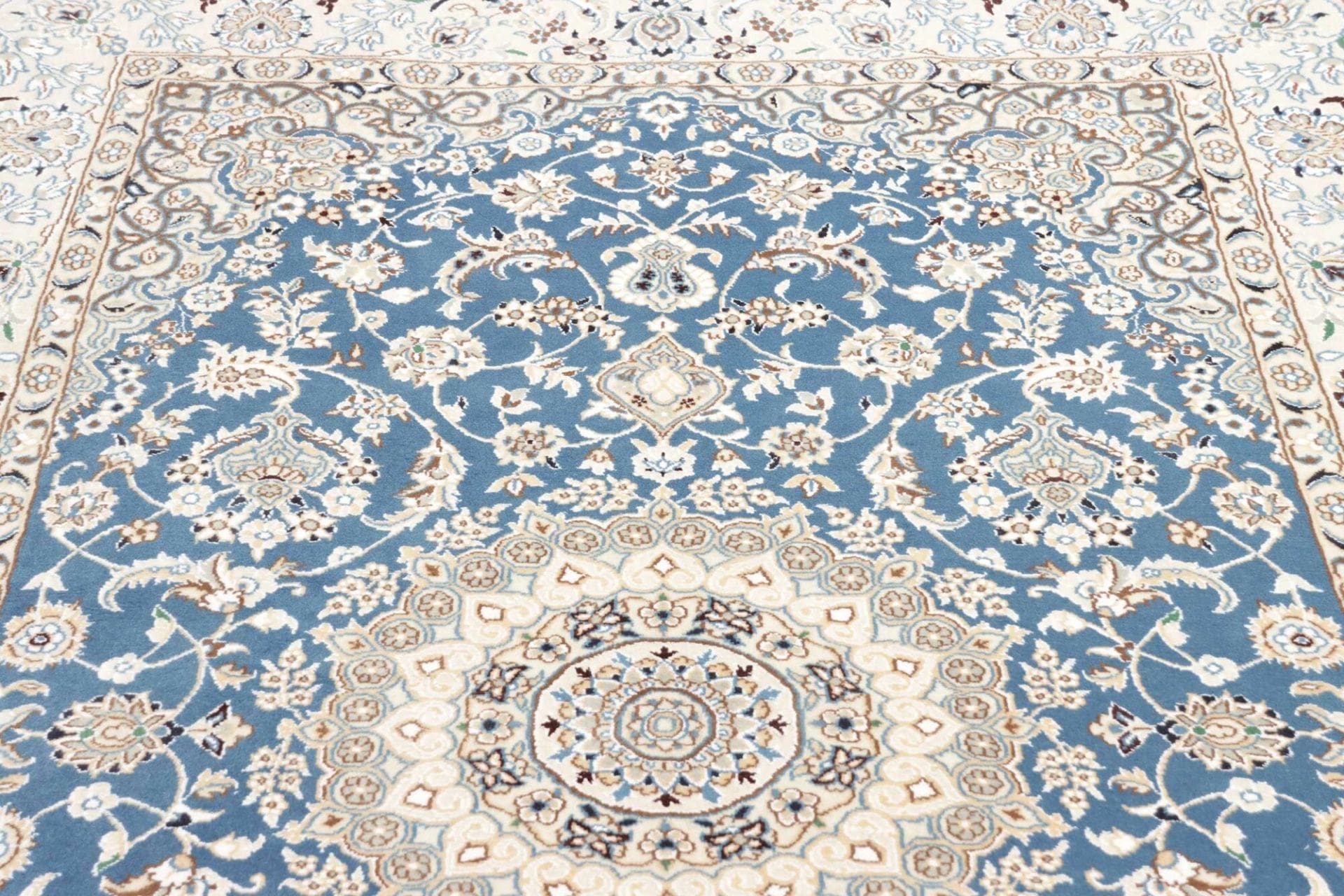 Nain Perserteppich 146 × 238 cm aus Wolle, handgeknüpft