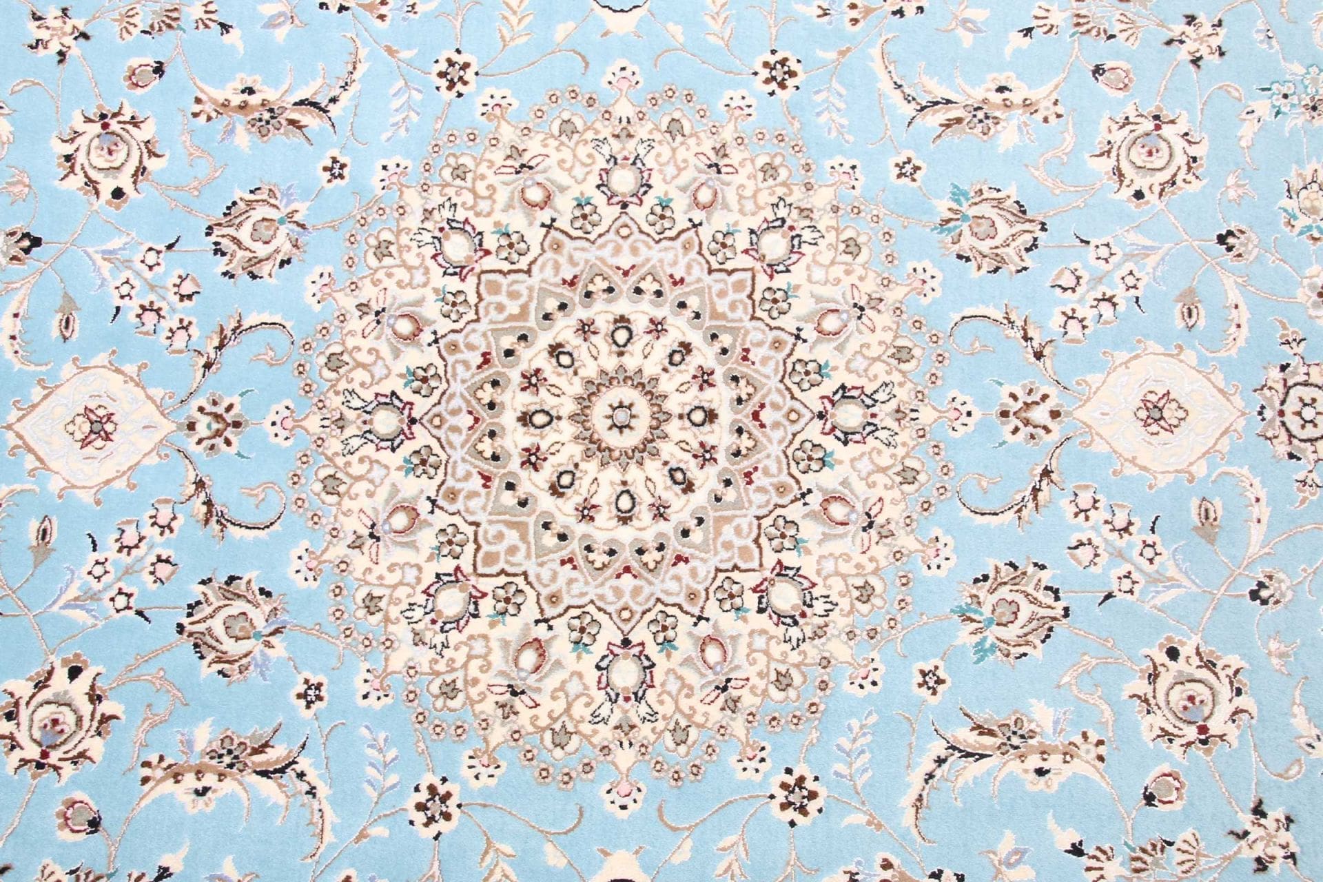 nain-teppich-163-x-222-cm-florale-muster-handgeknupft-perserteppich-8 Nain Perserteppich aus Iran, 163 × 222 cm