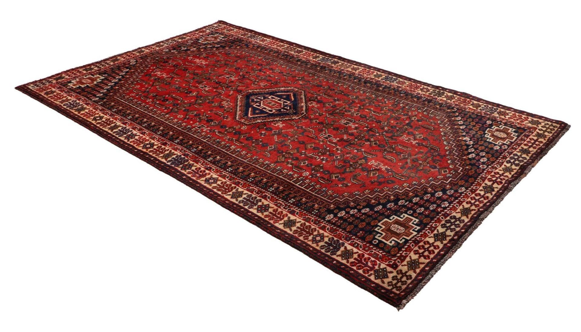 Shiraz Perserteppich aus Iran, 163 × 260 cm