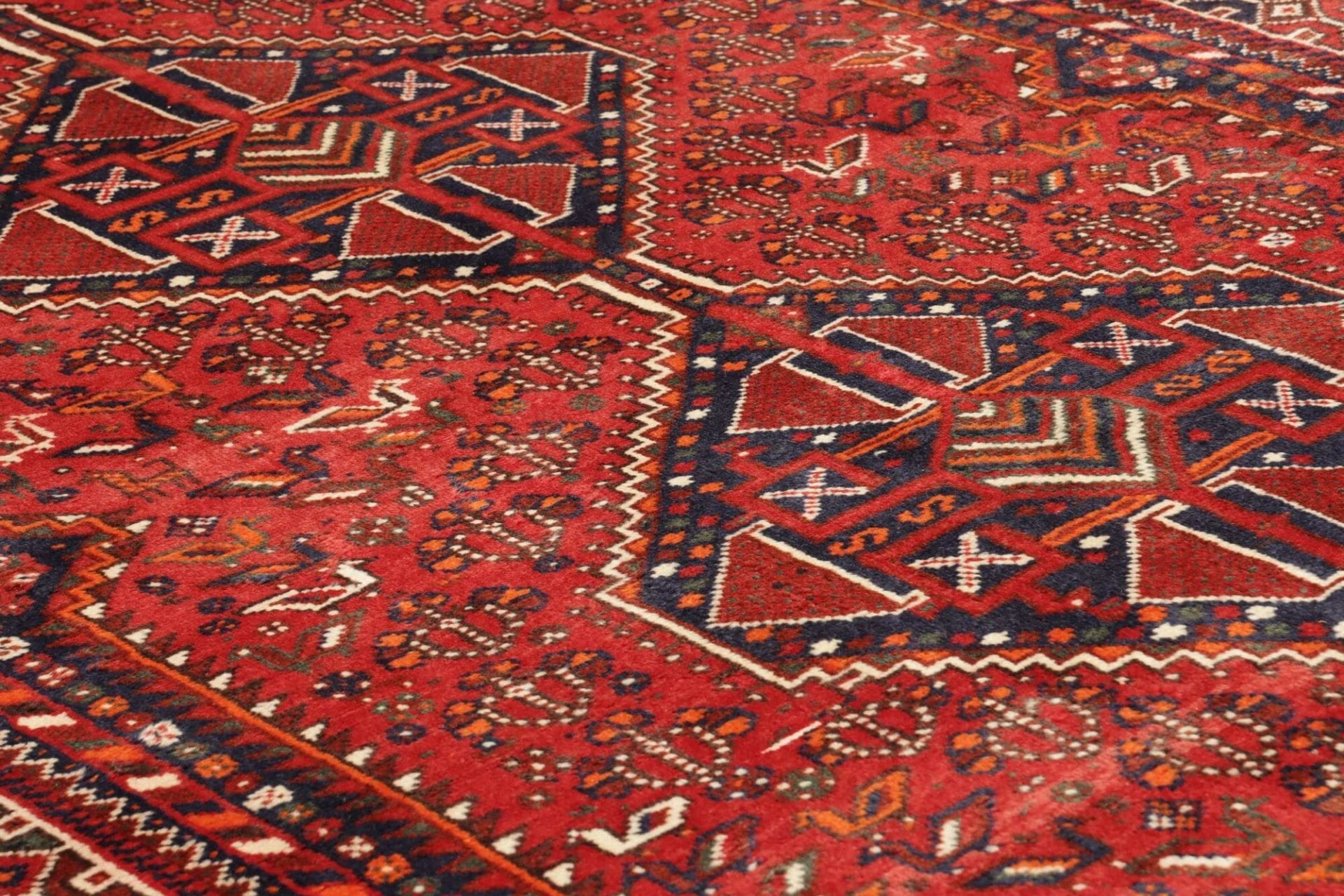 Qashqai Perserteppich 158 × 259 cm aus Wolle, handgeknüpft
