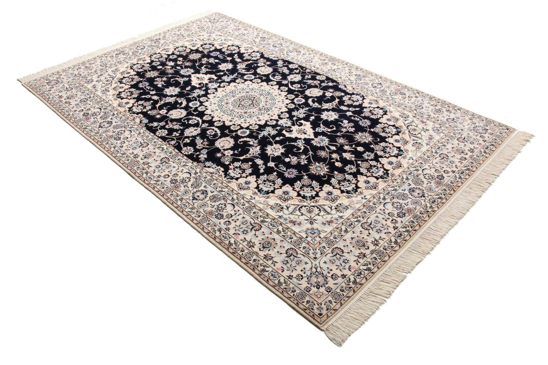 Nain Perserteppich 161 × 245 cm aus Wolle, handgeknüpft