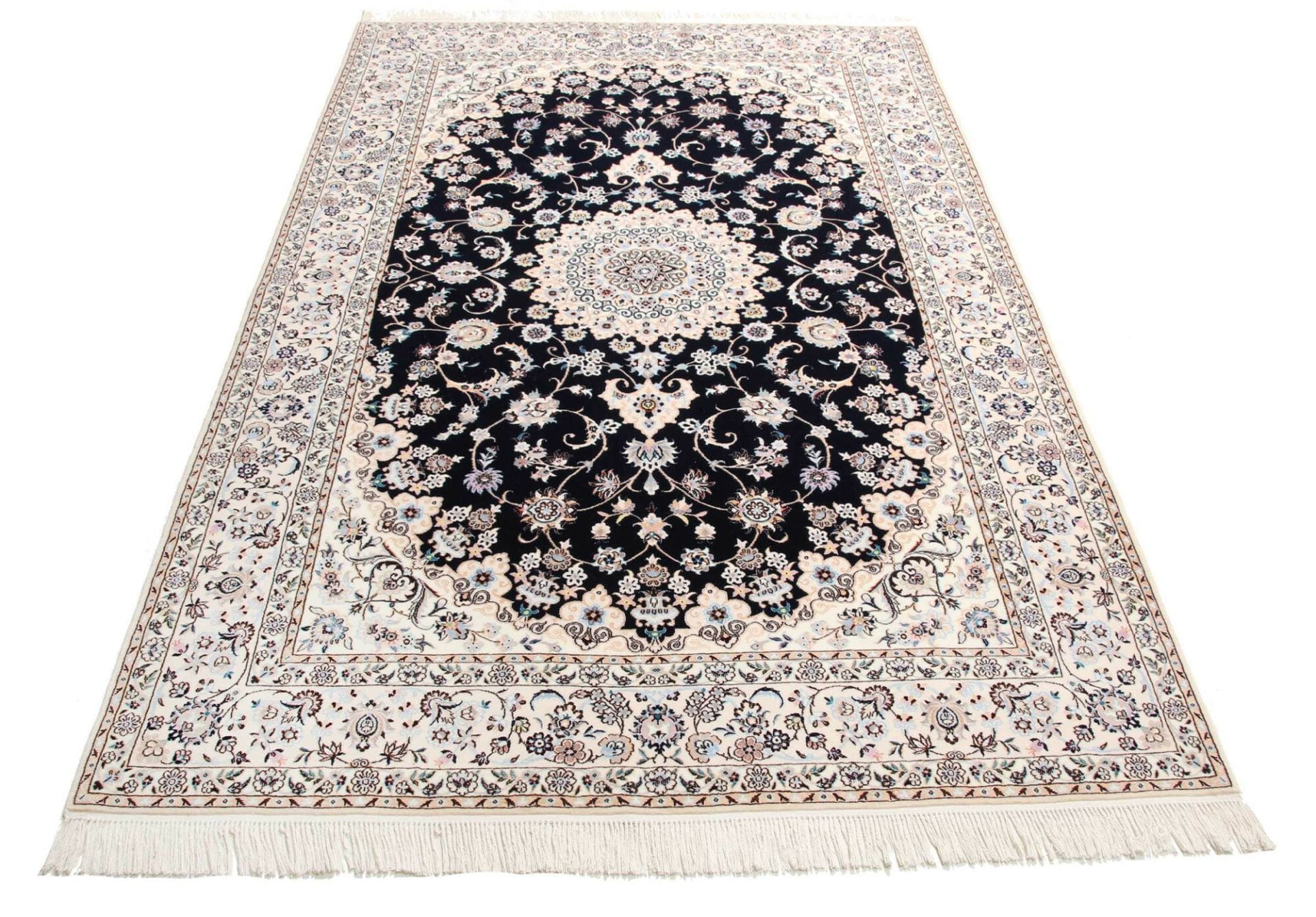 Nain Perserteppich 161 × 245 cm aus Wolle, handgeknüpft