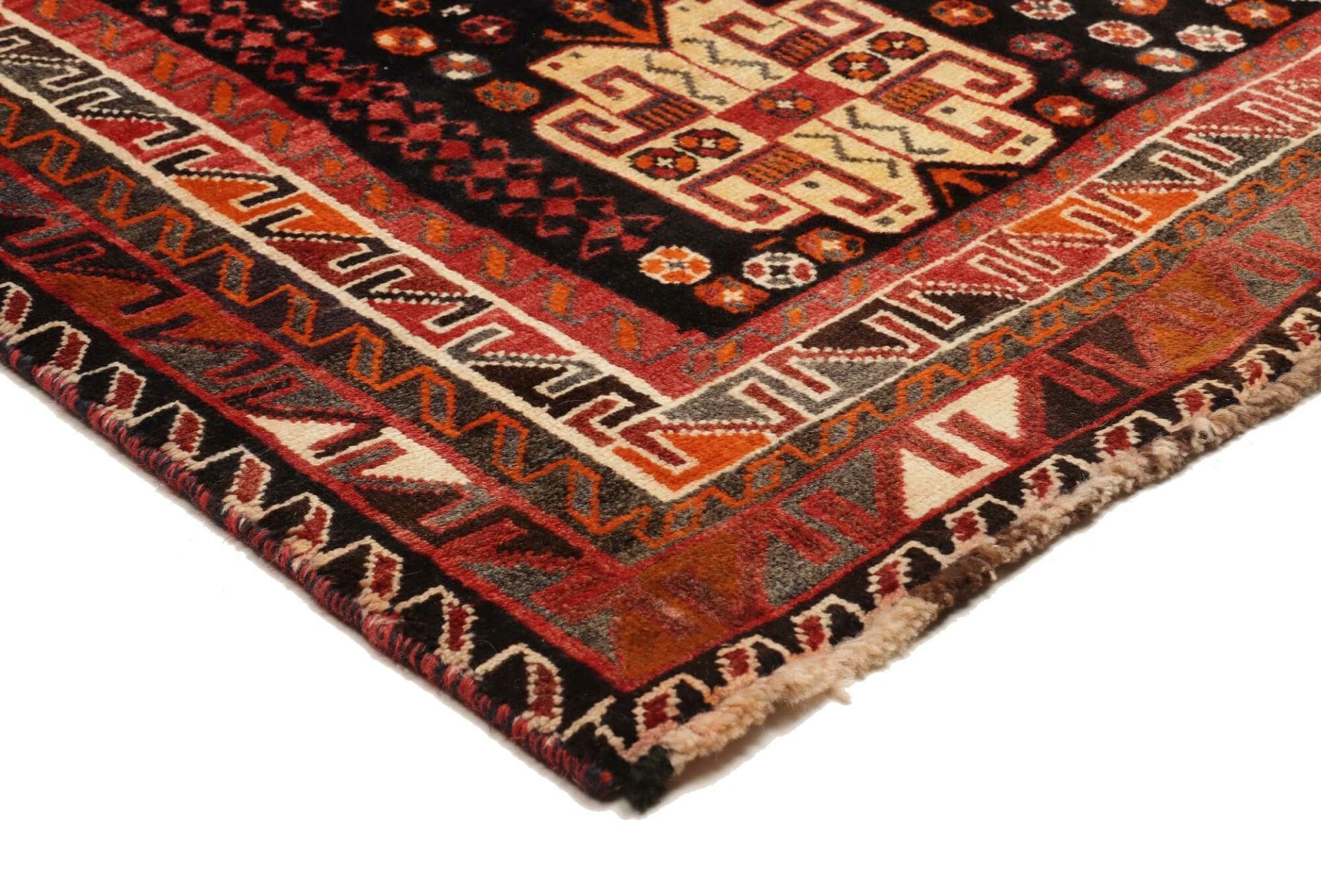 Qashqai Perserteppich 163 × 260 cm aus Wolle, handgeknüpft