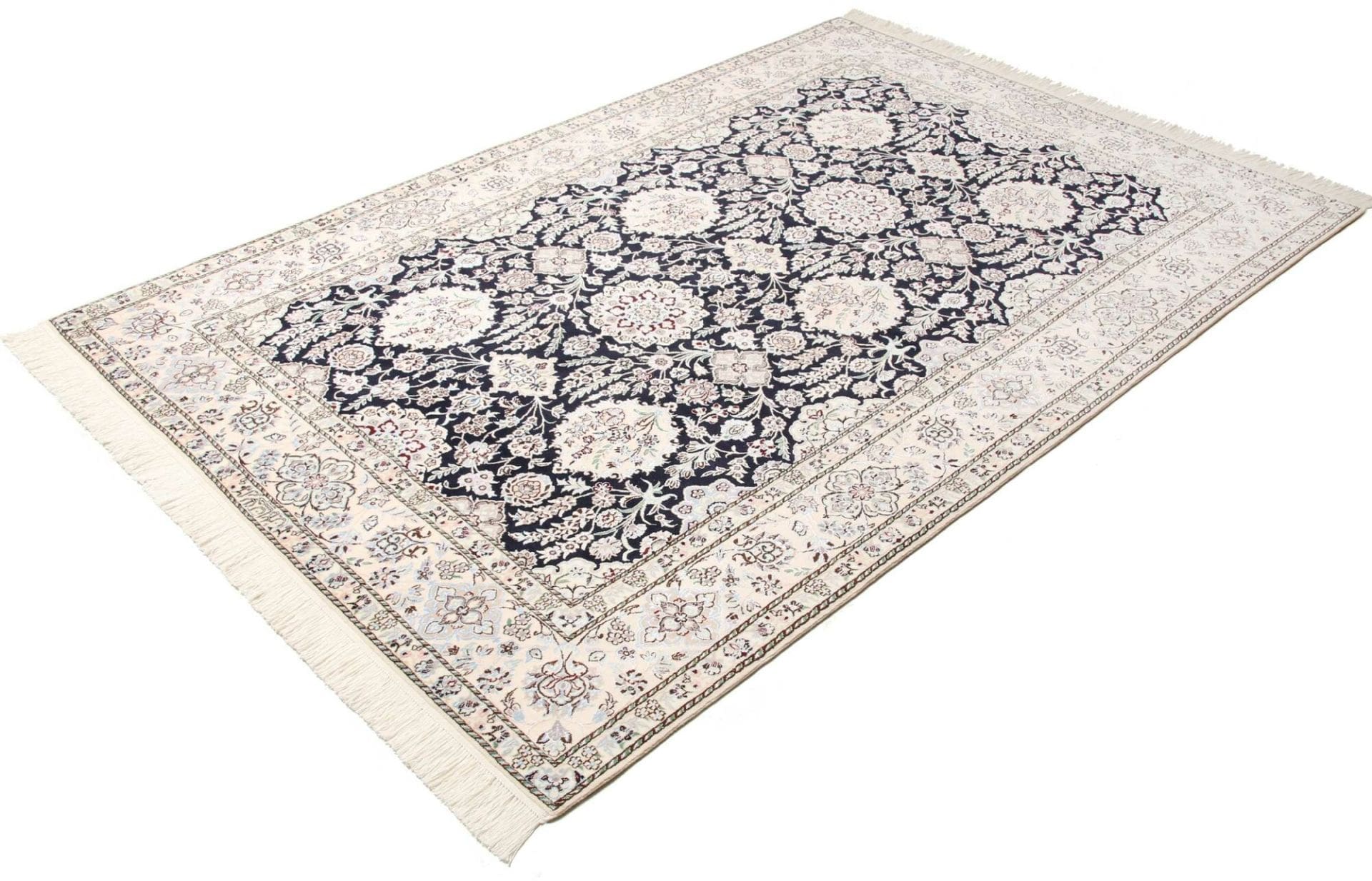 Nain Perserteppich 156 × 232 cm aus Wolle, handgeknüpft