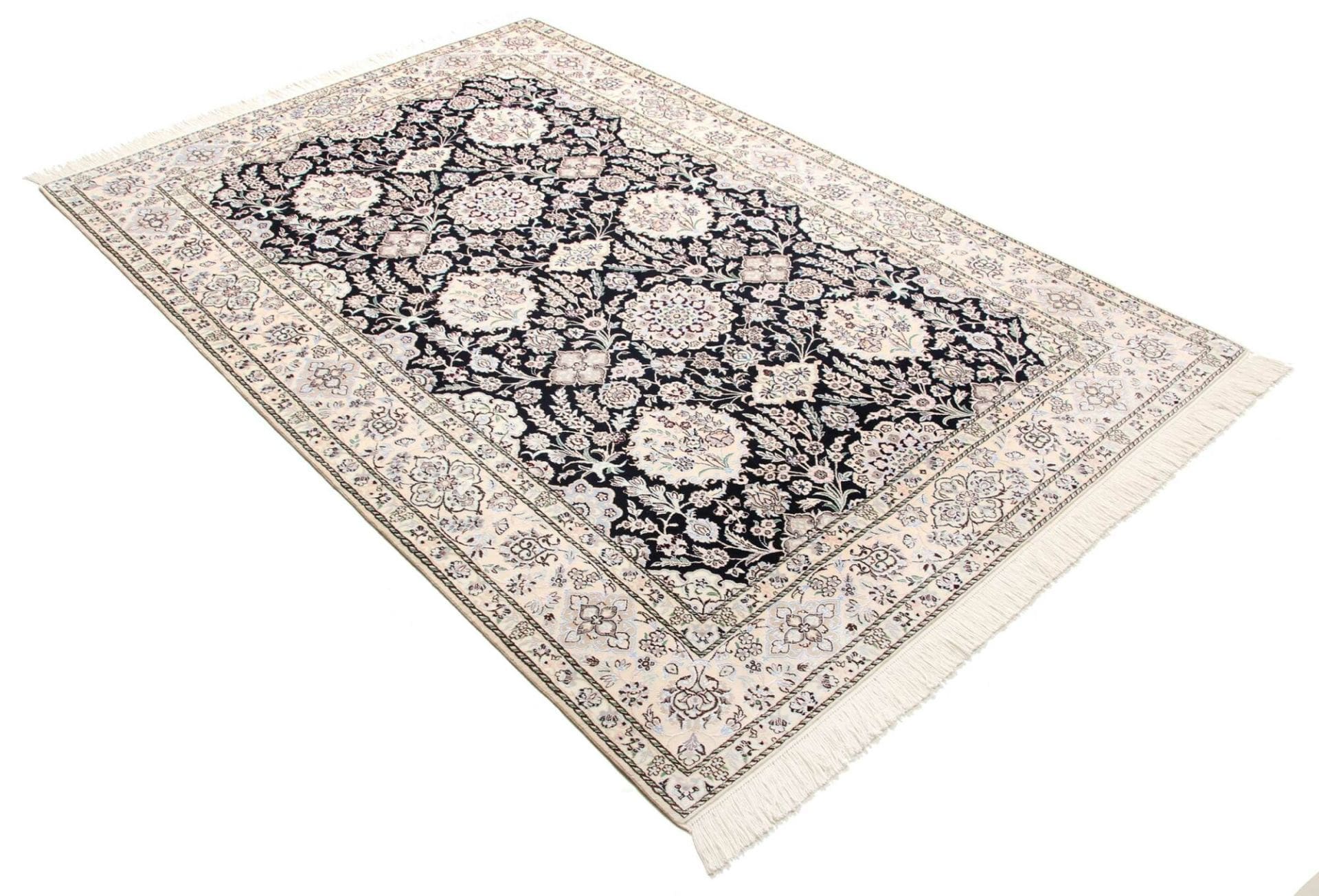 Nain Perserteppich 156 × 232 cm aus Wolle, handgeknüpft