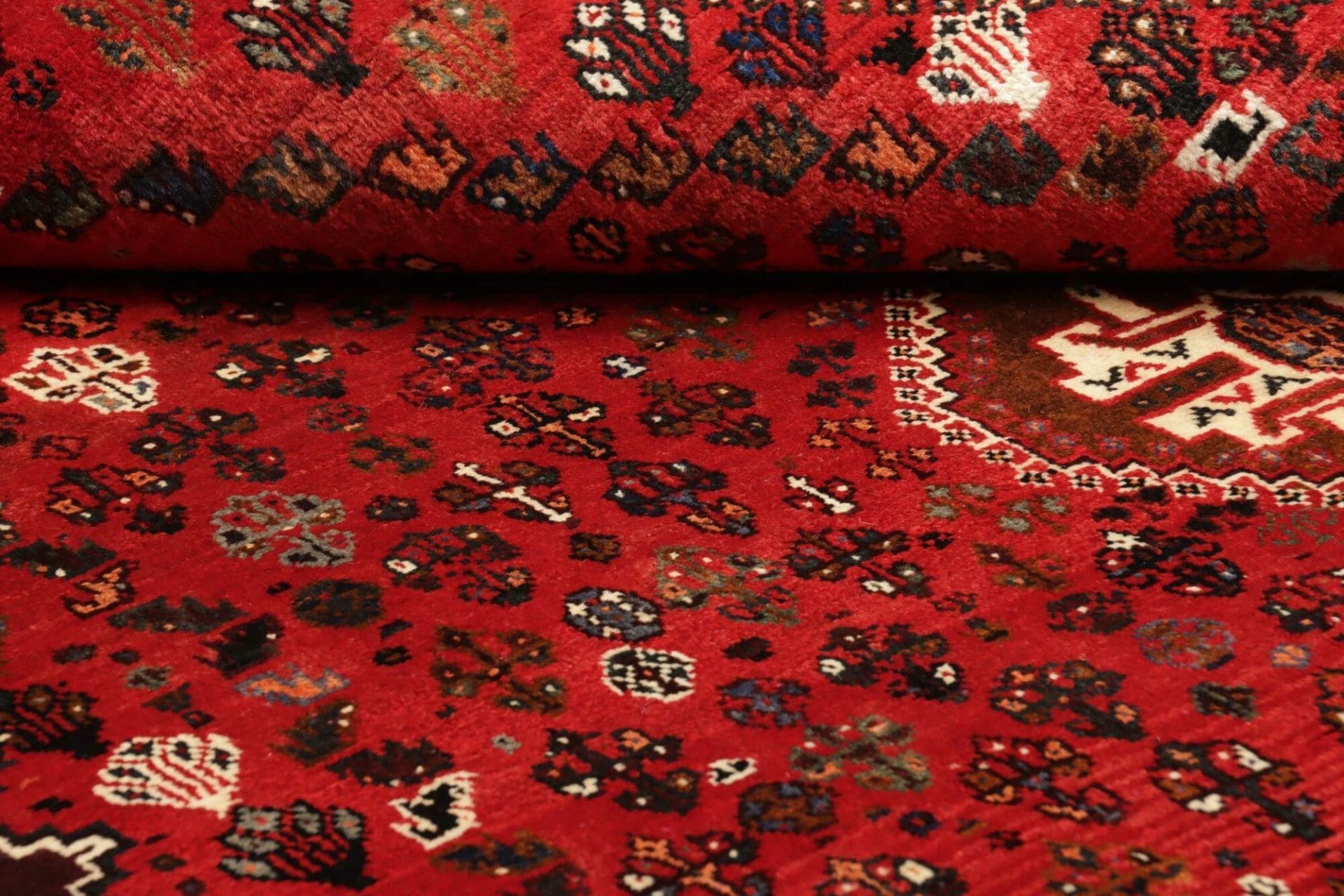 Handgeknüpfter Shiraz Perserteppich 166 × 275 cm