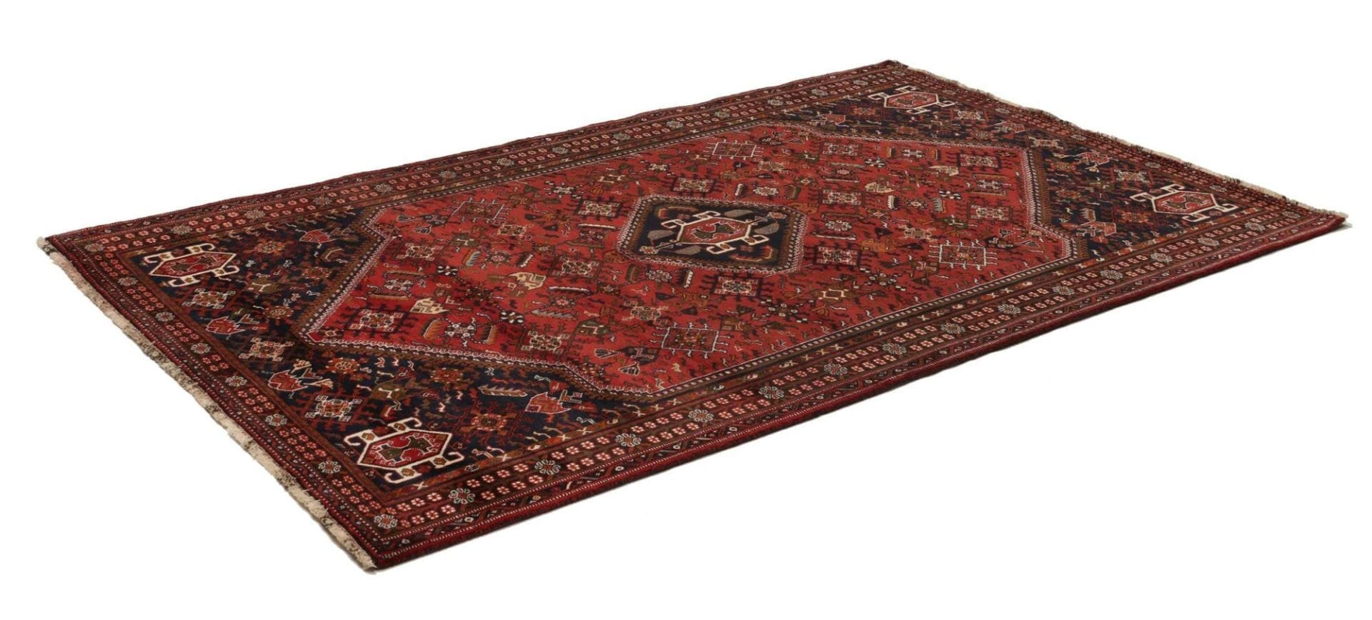 Qashqai Perserteppich aus Iran, 163 × 262 cm