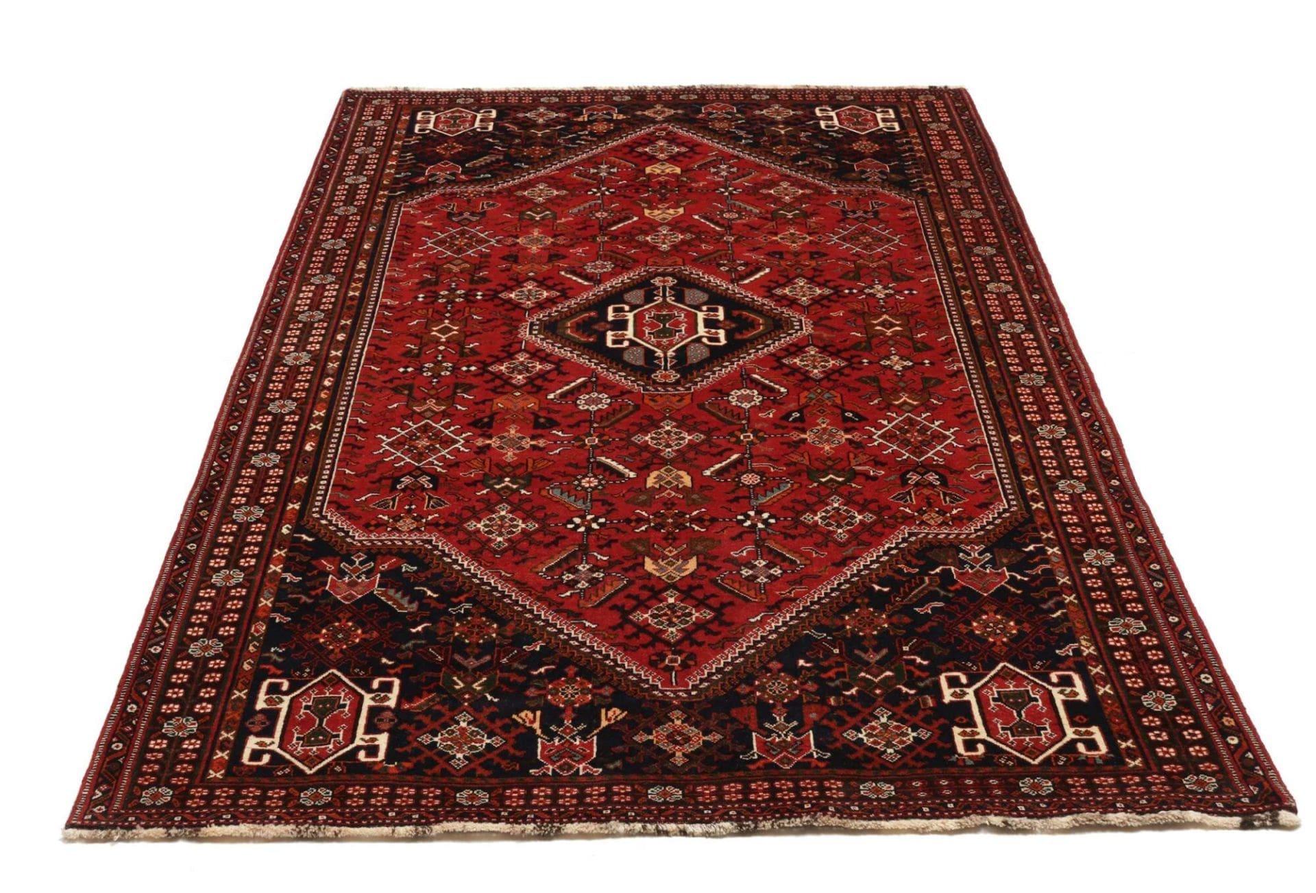 Qashqai Perserteppich aus Iran, 163 × 262 cm