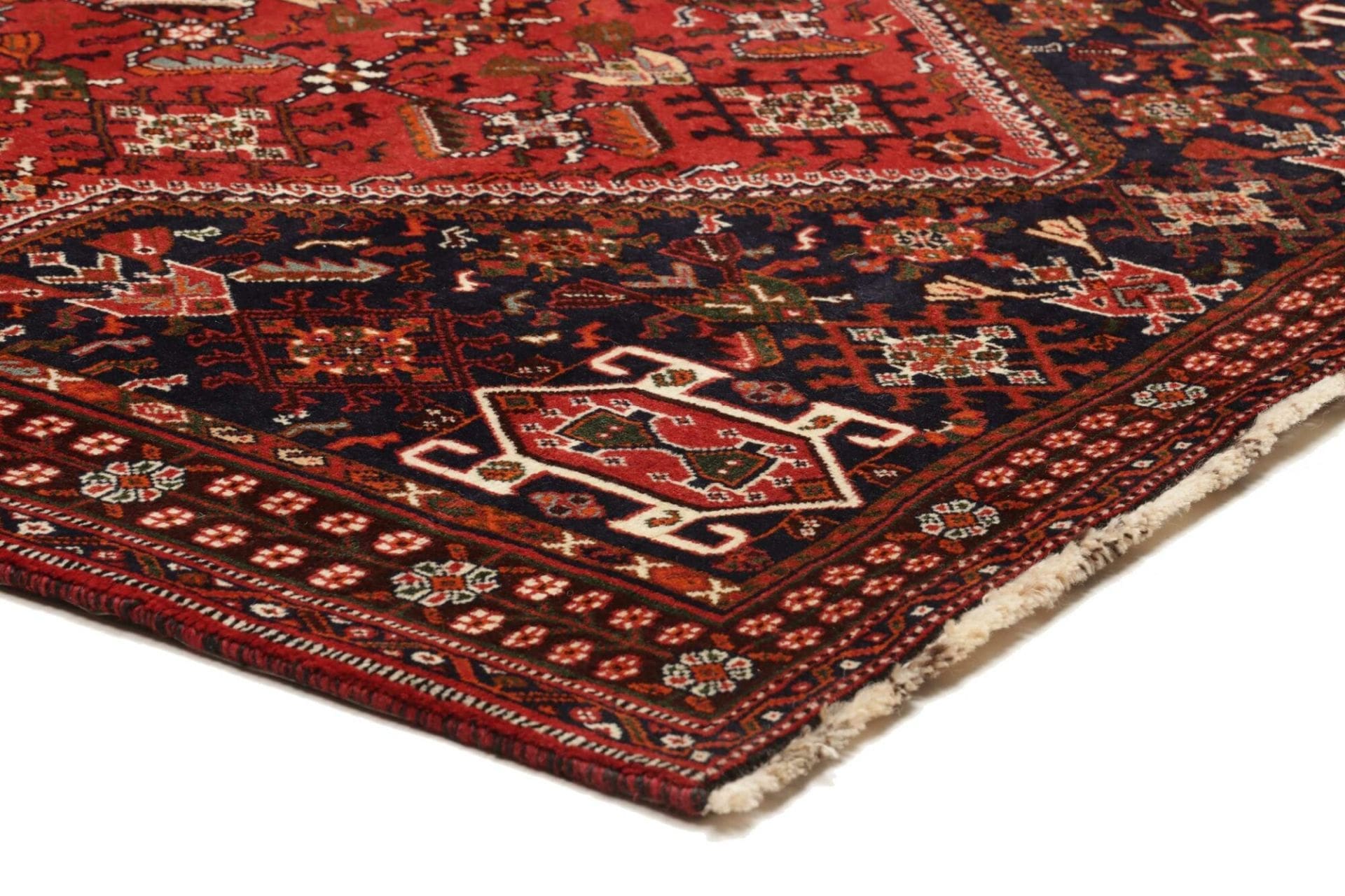 Qashqai Perserteppich aus Iran, 163 × 262 cm