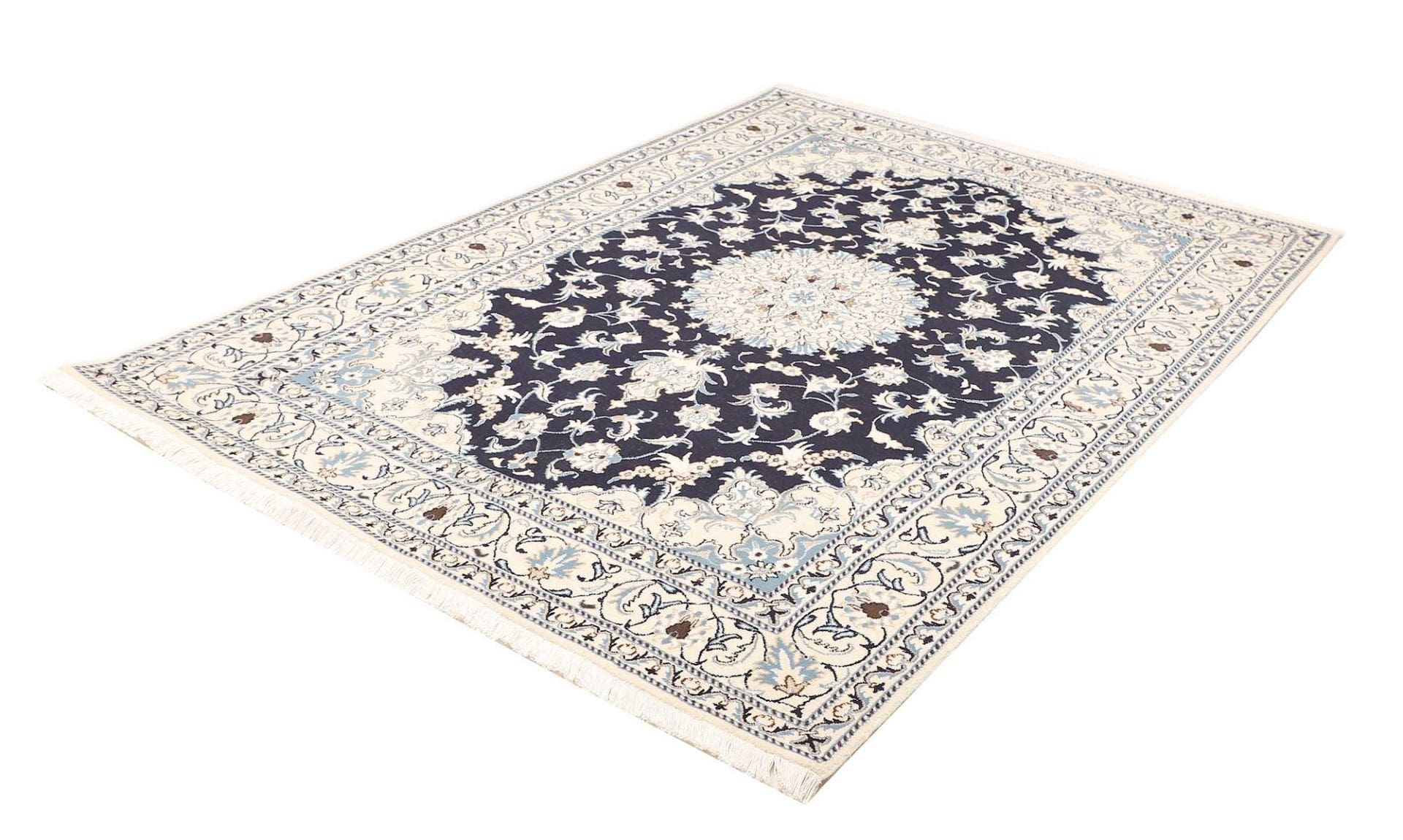 Handgeknüpfter Nain Perserteppich, 175 × 250 cm, Wolle