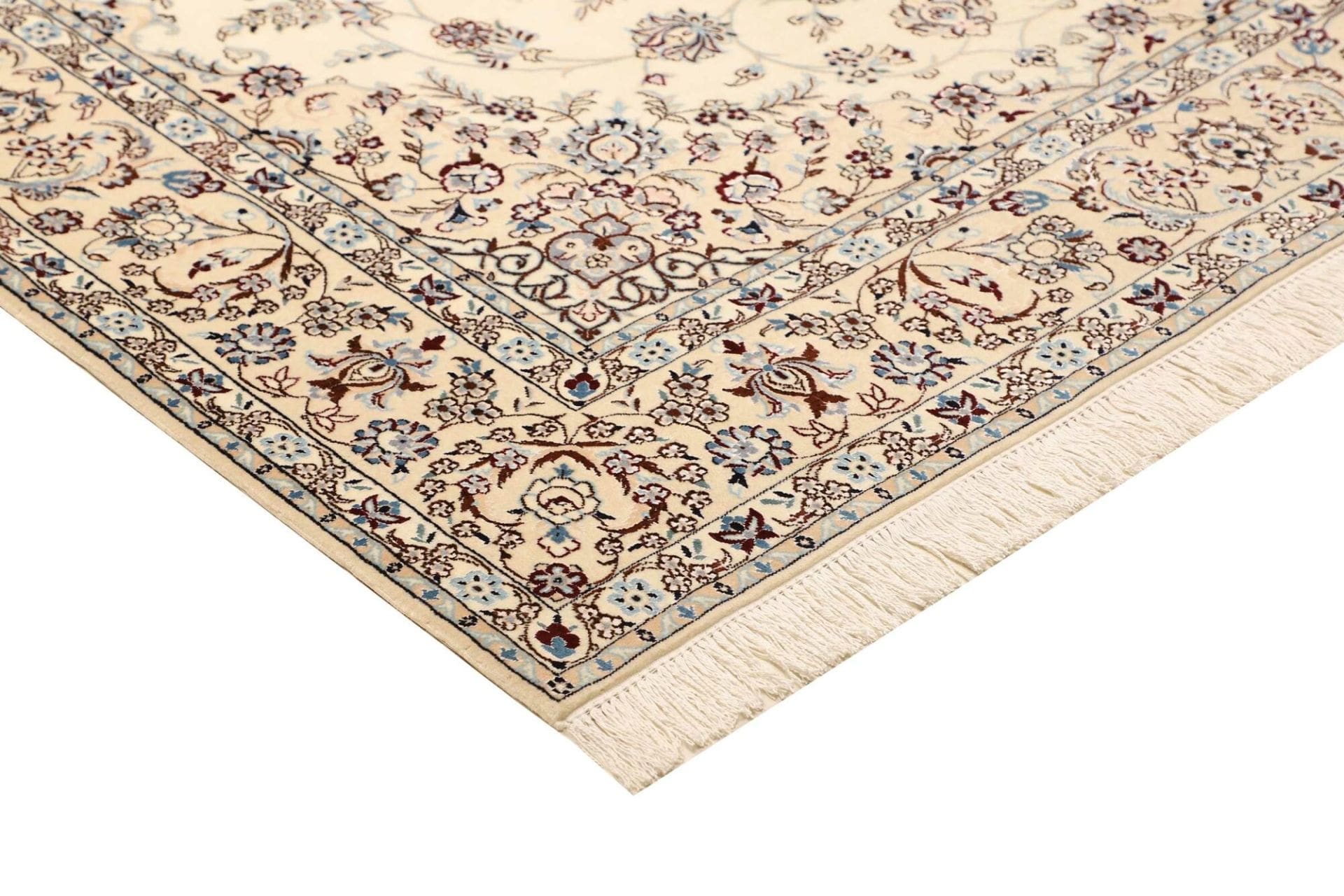 Nain Perserteppich 144 × 214 cm aus Wolle, handgeknüpft