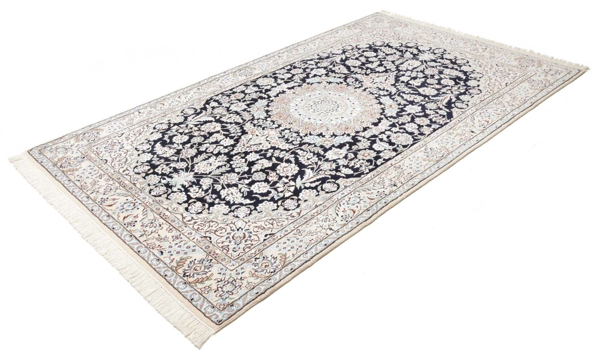 Nain Perserteppich aus Iran, 146 × 247 cm