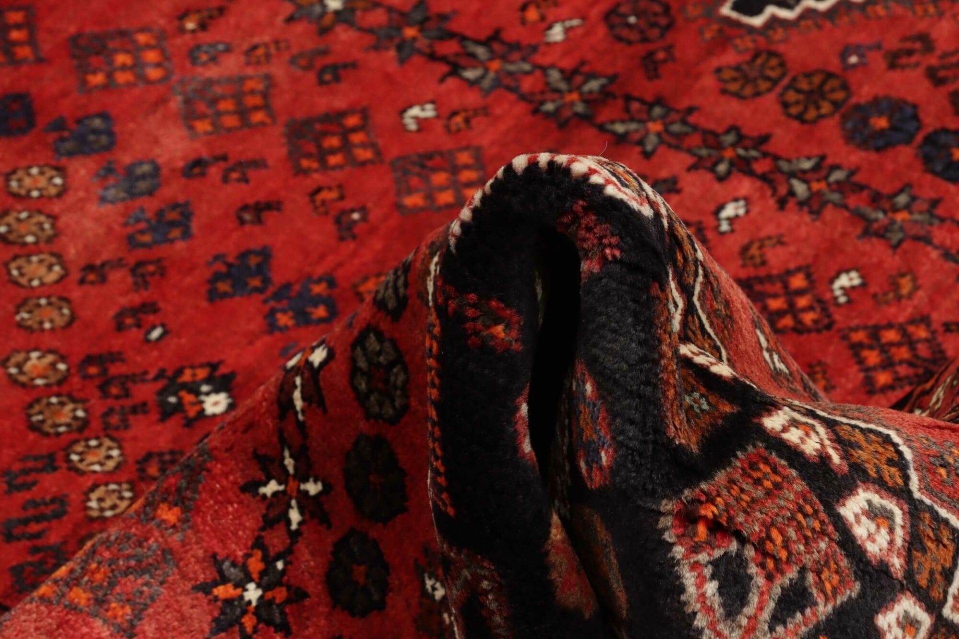 Shiraz Perserteppich 175 × 267 cm aus Wolle, handgeknüpft