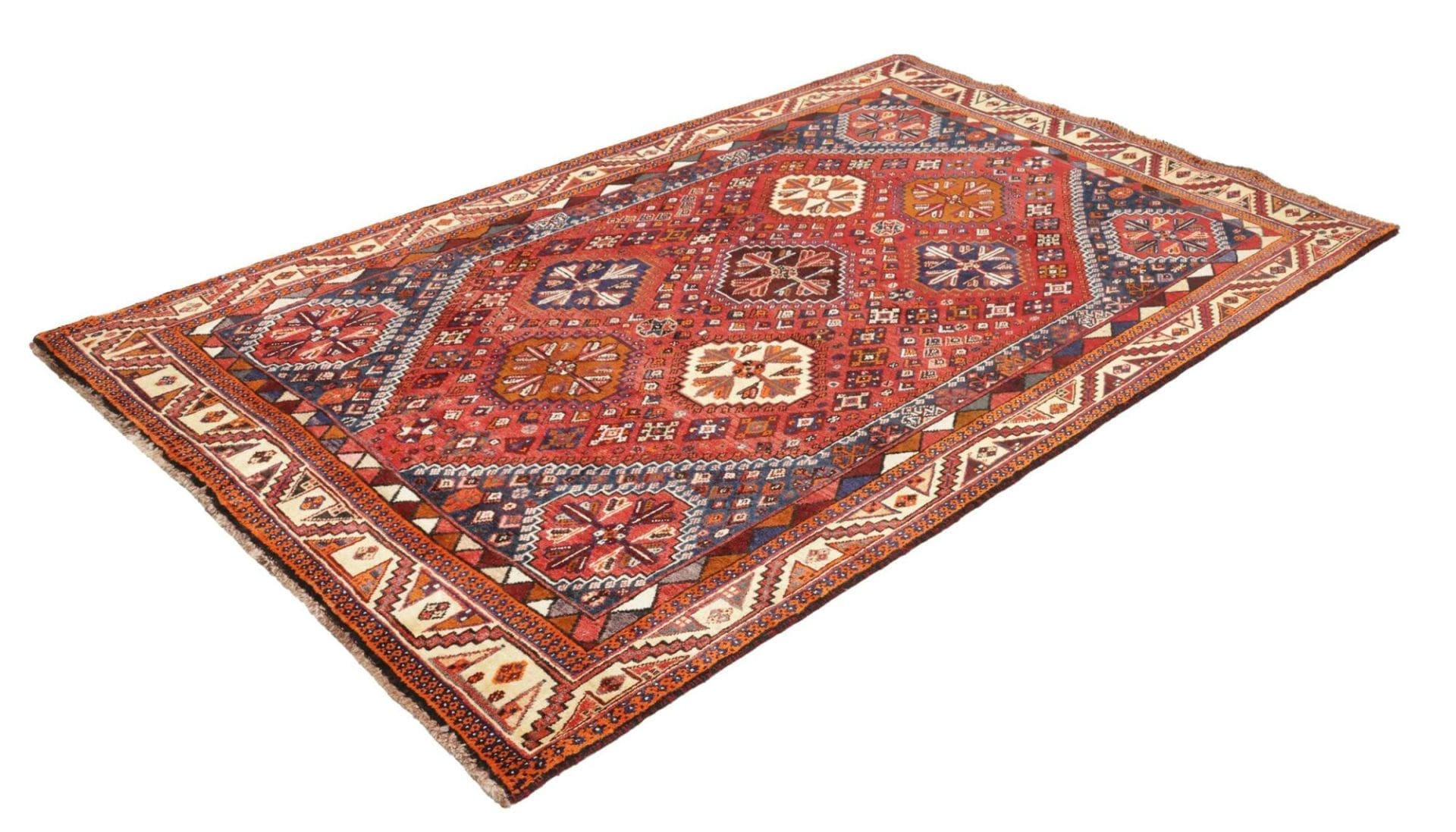 Qashqai Perserteppich aus Iran, 153 × 240 cm