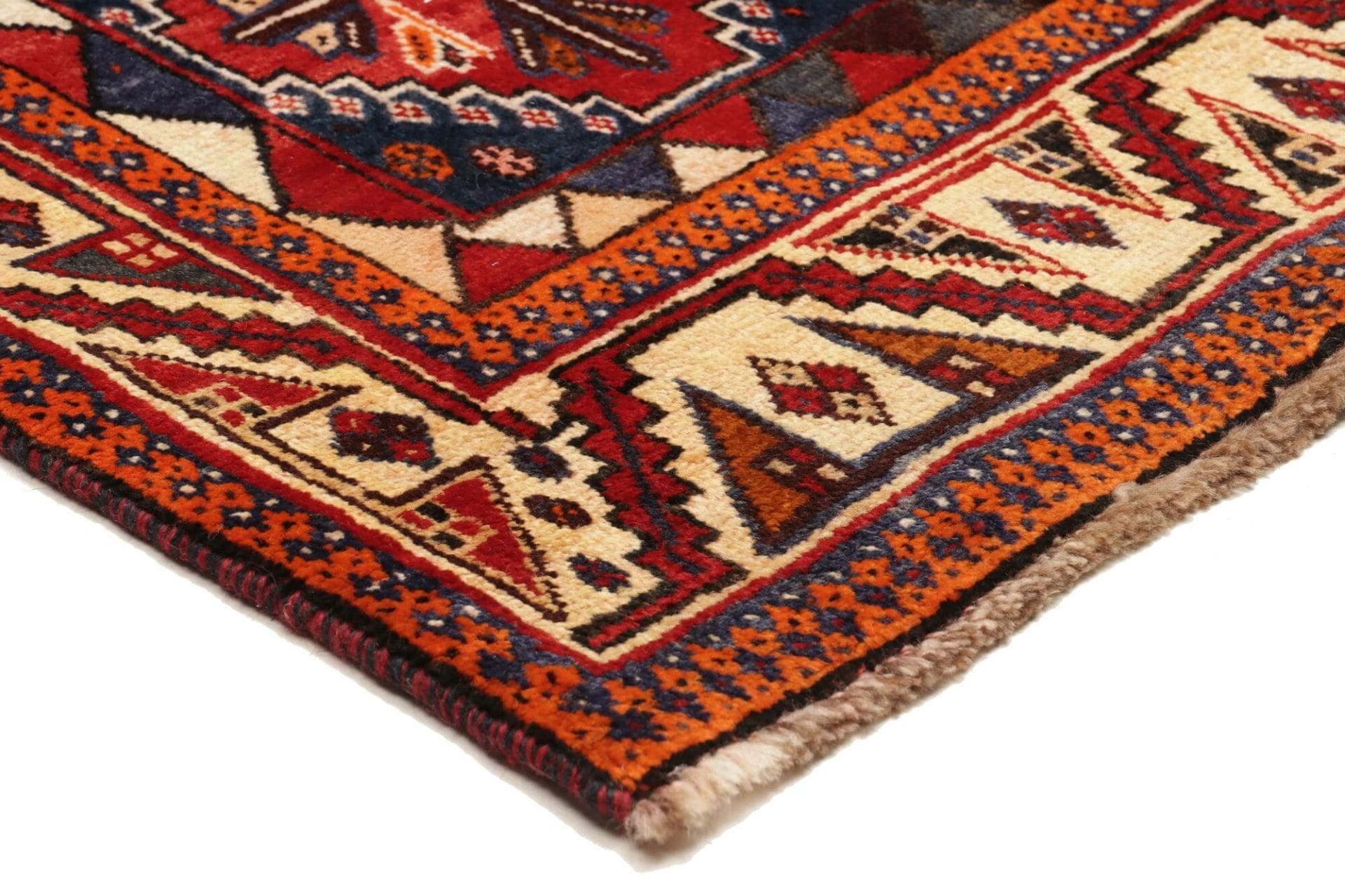 Qashqai Perserteppich aus Iran, 153 × 240 cm