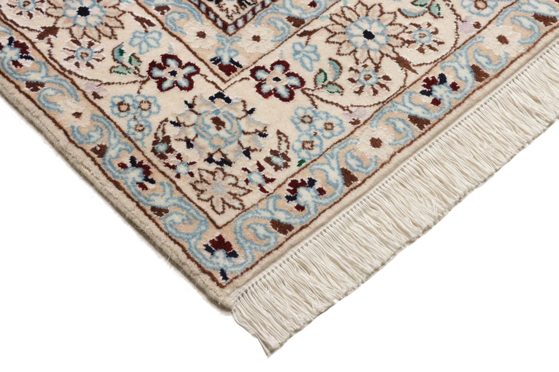 Nain Perserteppich aus Iran, 143 × 225 cm
