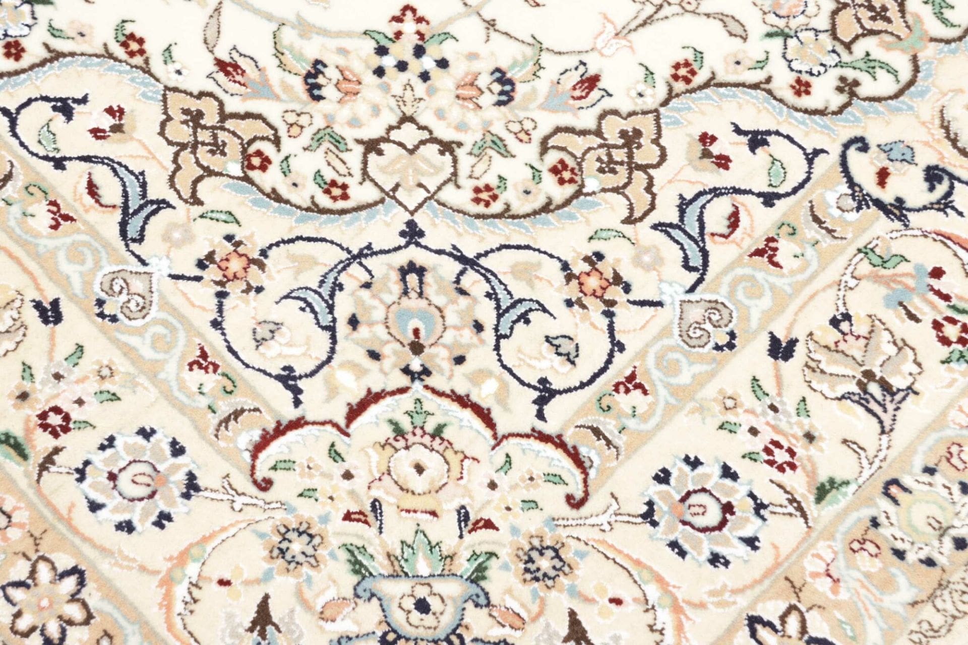 Handgeknüpfter Nain Perserteppich, 163 × 264 cm, Wolle