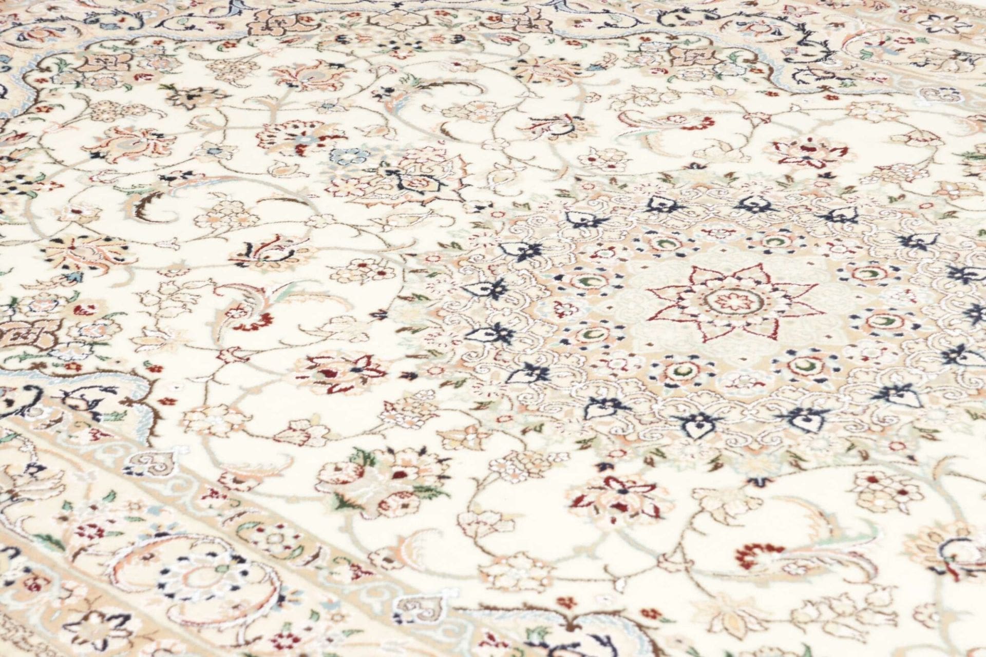 Handgeknüpfter Nain Perserteppich, 163 × 264 cm, Wolle