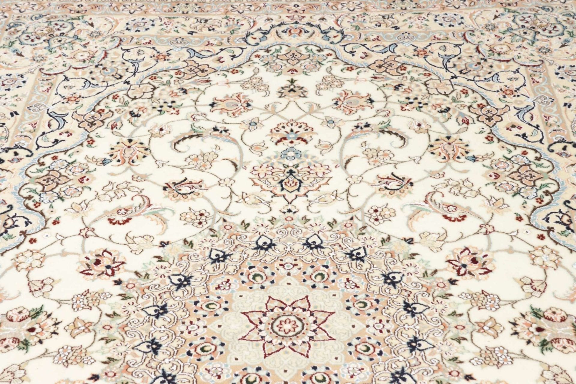 Handgeknüpfter Nain Perserteppich, 163 × 264 cm, Wolle
