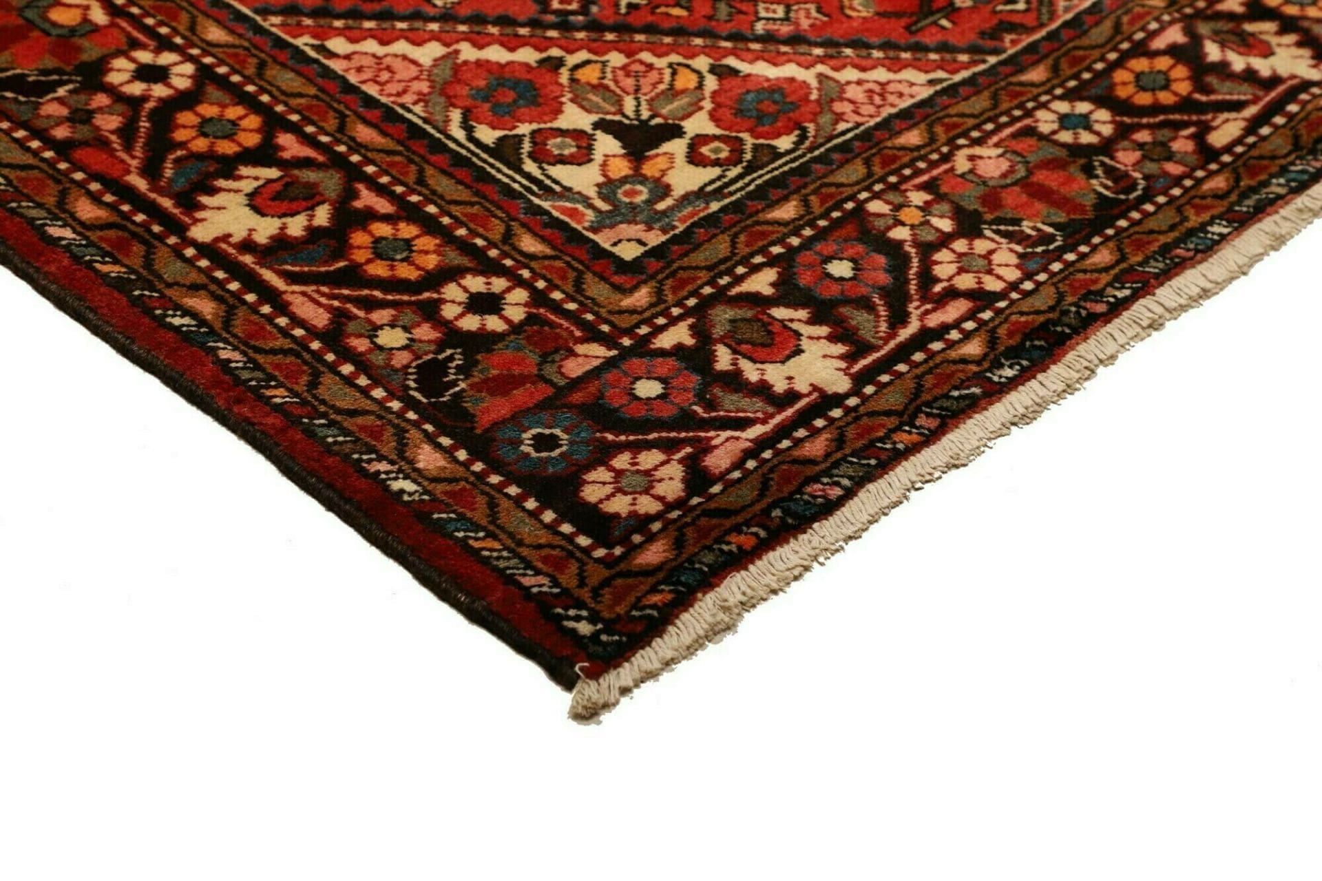 Hamadan Perserteppich aus Iran, 158 × 222 cm