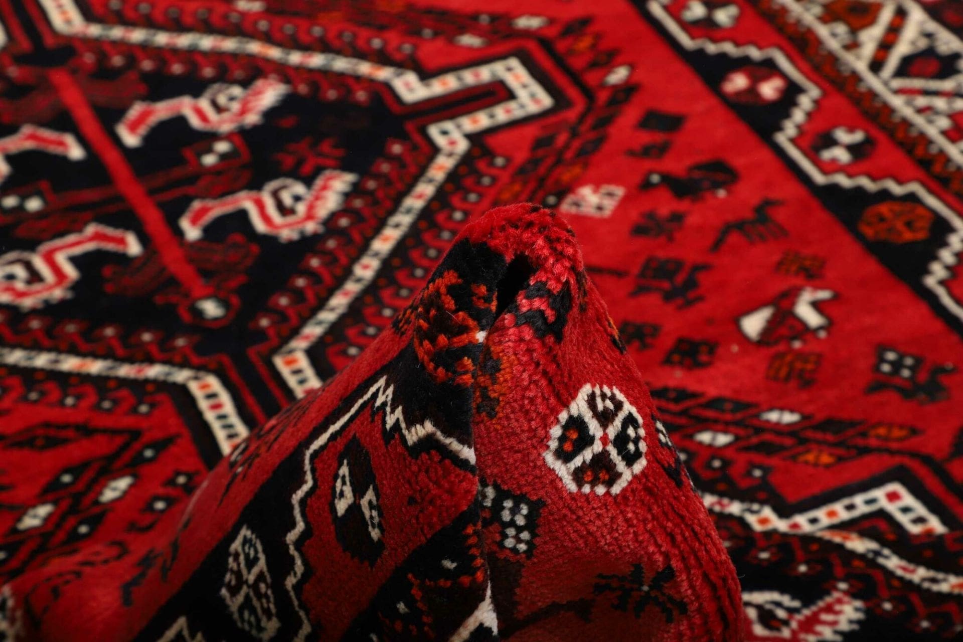 Shiraz Perserteppich aus Iran, 174 × 251 cm