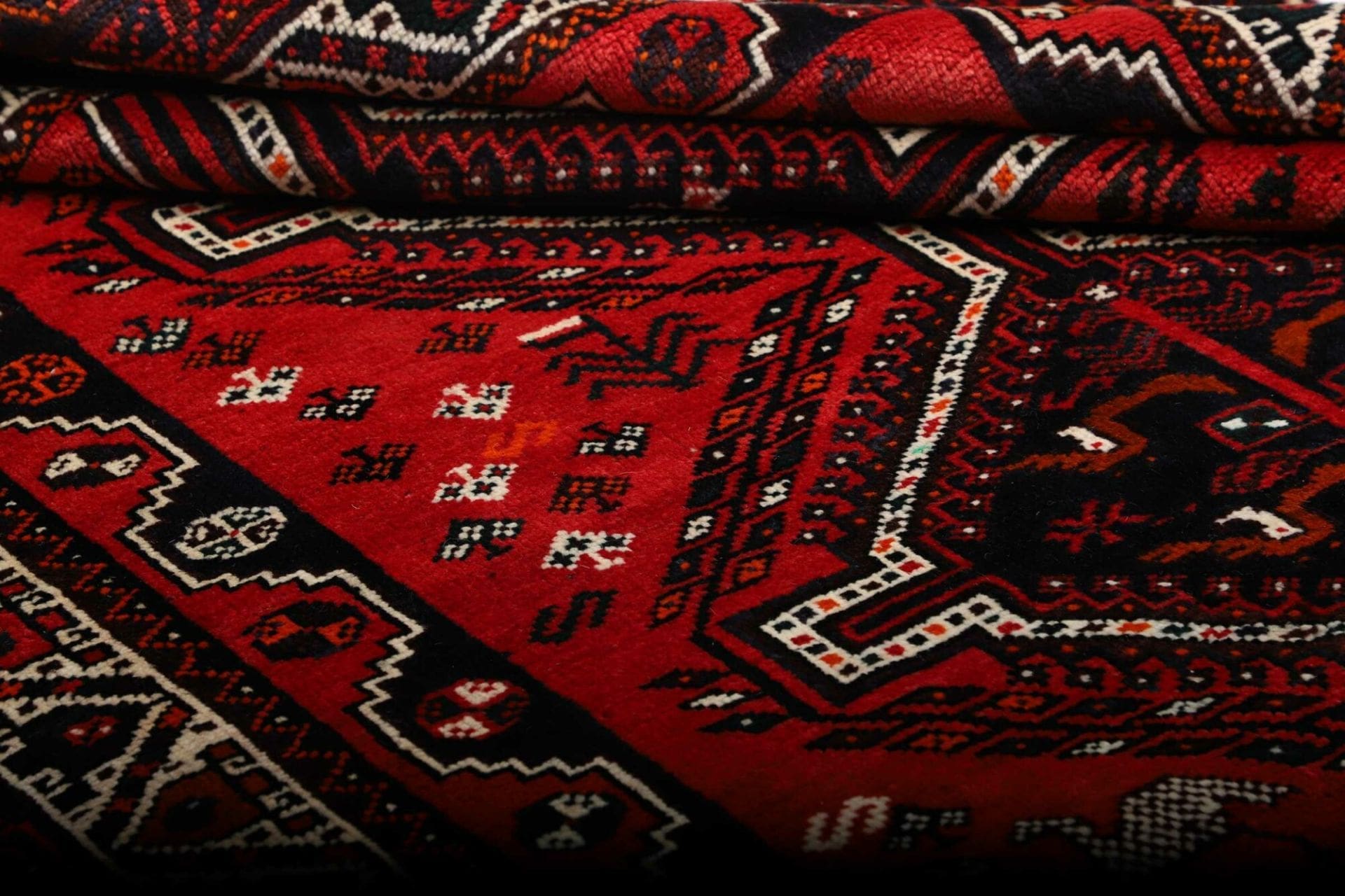 Shiraz Perserteppich aus Iran, 174 × 251 cm
