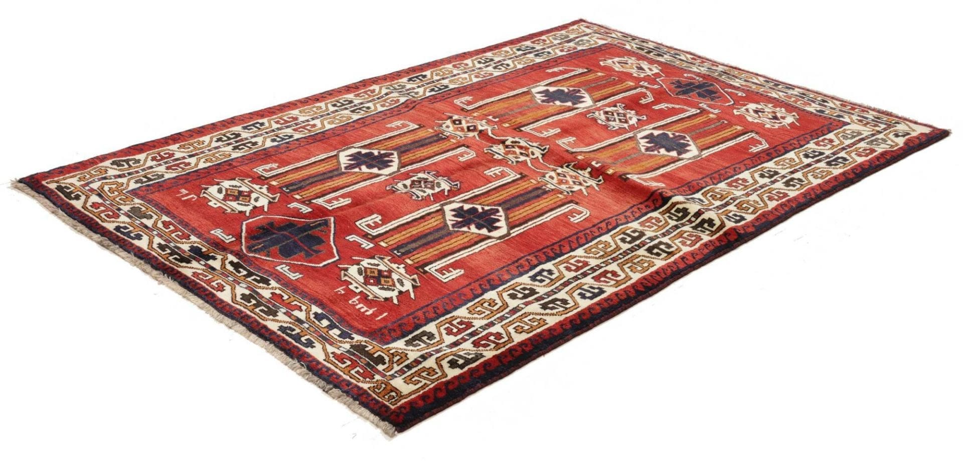 Loribaft Perserteppich 173 × 255 cm aus Wolle, handgeknüpft