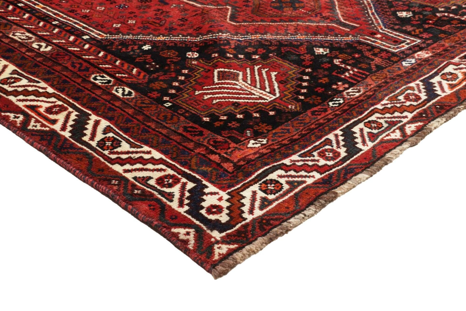 Shiraz Perserteppich aus Iran, 172 × 262 cm