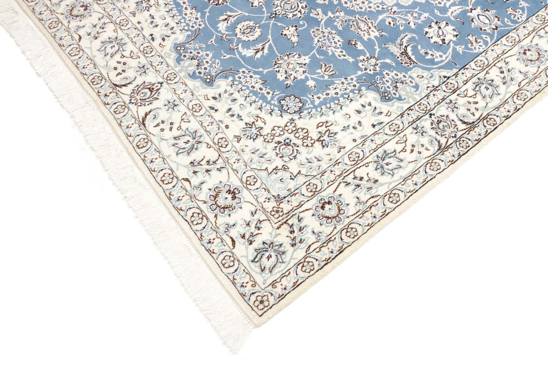 Handgeknüpfter Nain Perserteppich 153 × 236 cm